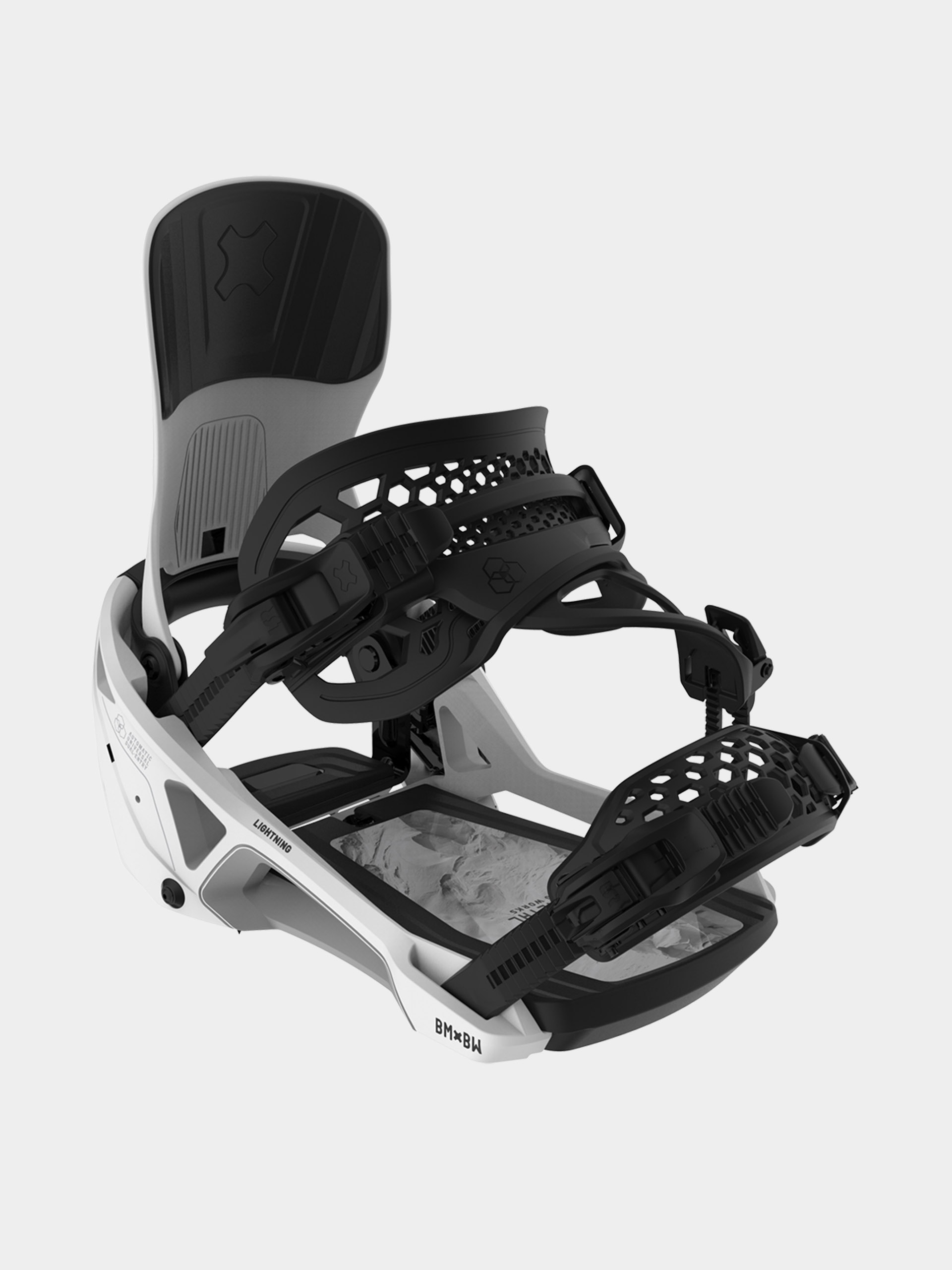 Чоловічі Сноубордичні кріплення Bent Metal Lightning Supermatic (white)