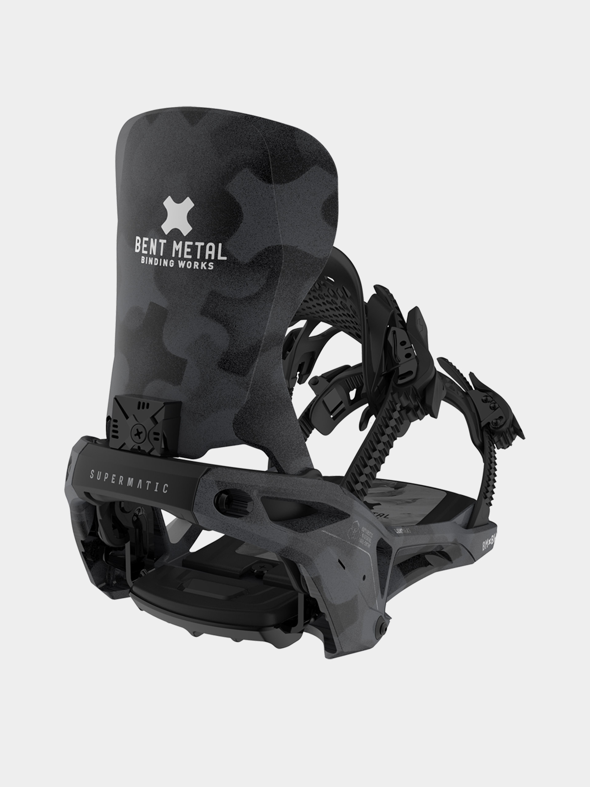 Чоловічі Сноубордичні кріплення Bent Metal Lightning Supermatic (black)