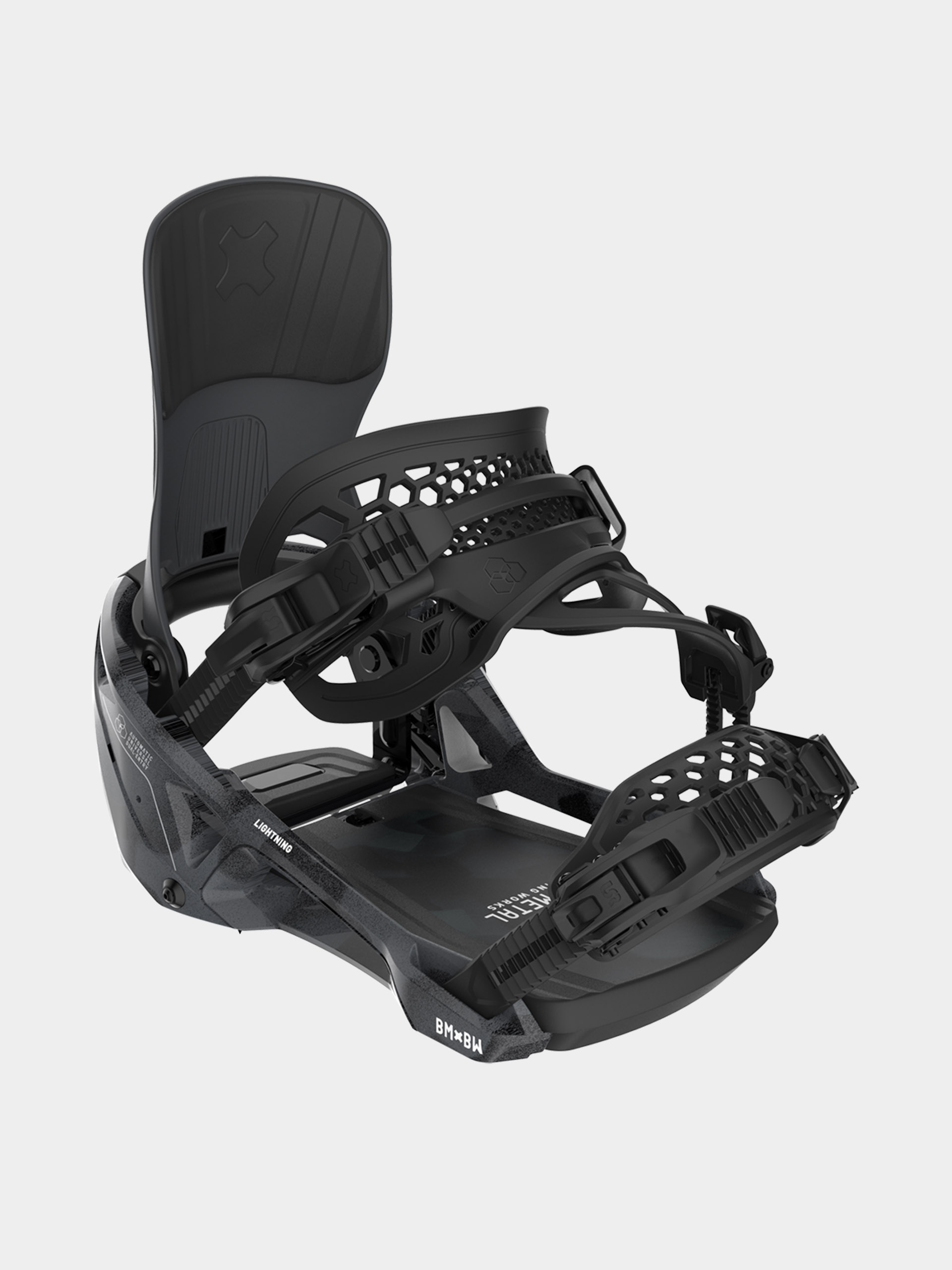 Чоловічі Сноубордичні кріплення Bent Metal Lightning Supermatic (black)