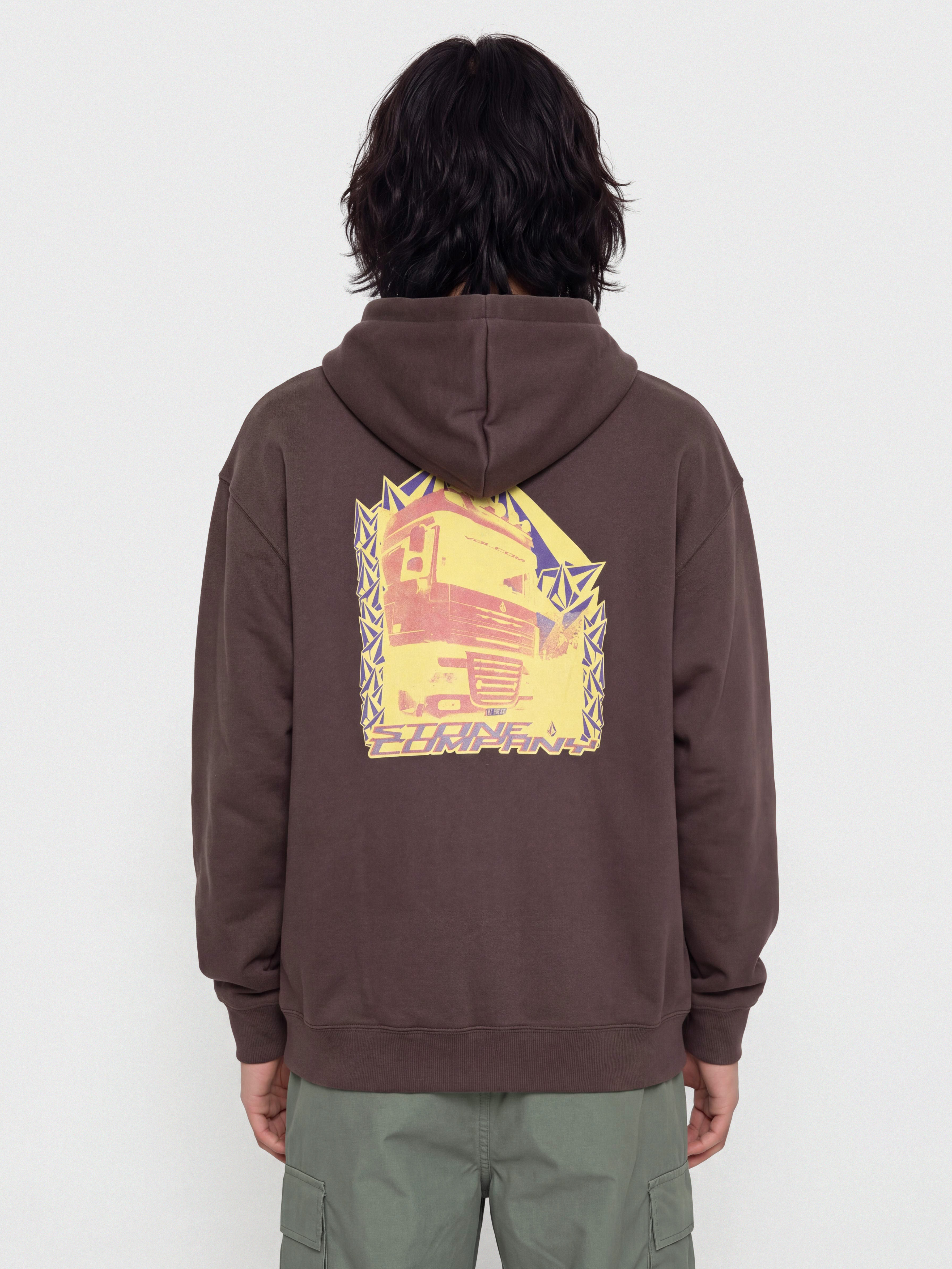 Худі Volcom Stone Convoyer HD (raisin)