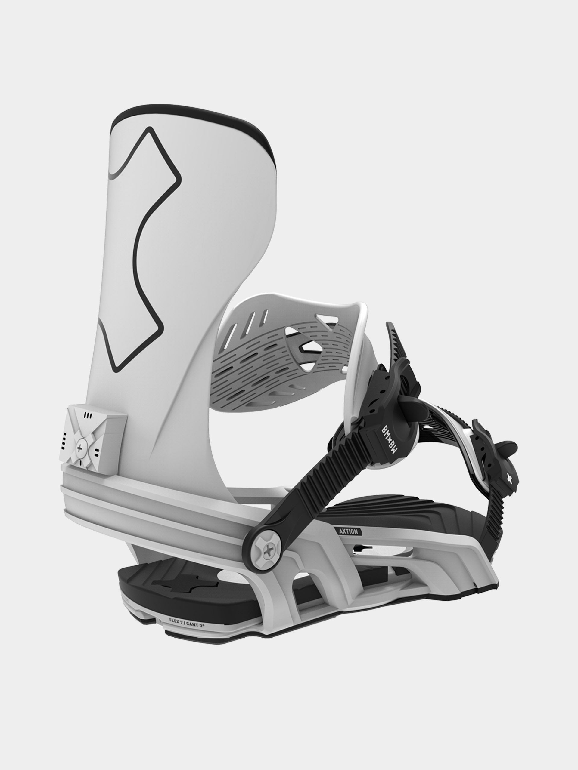 Чоловічі Сноубордичні кріплення Bent Metal Axtion (white)