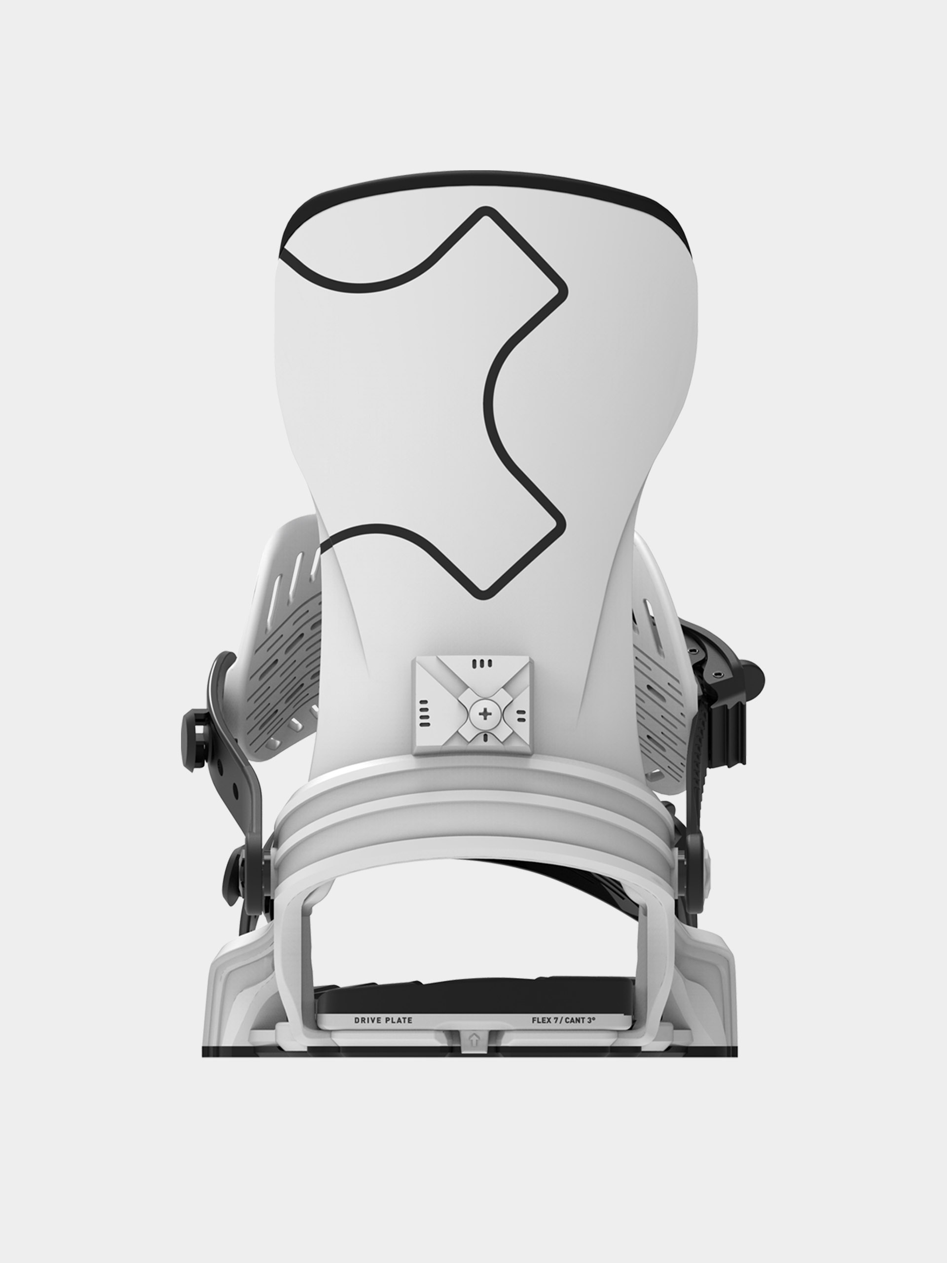 Чоловічі Сноубордичні кріплення Bent Metal Axtion (white)