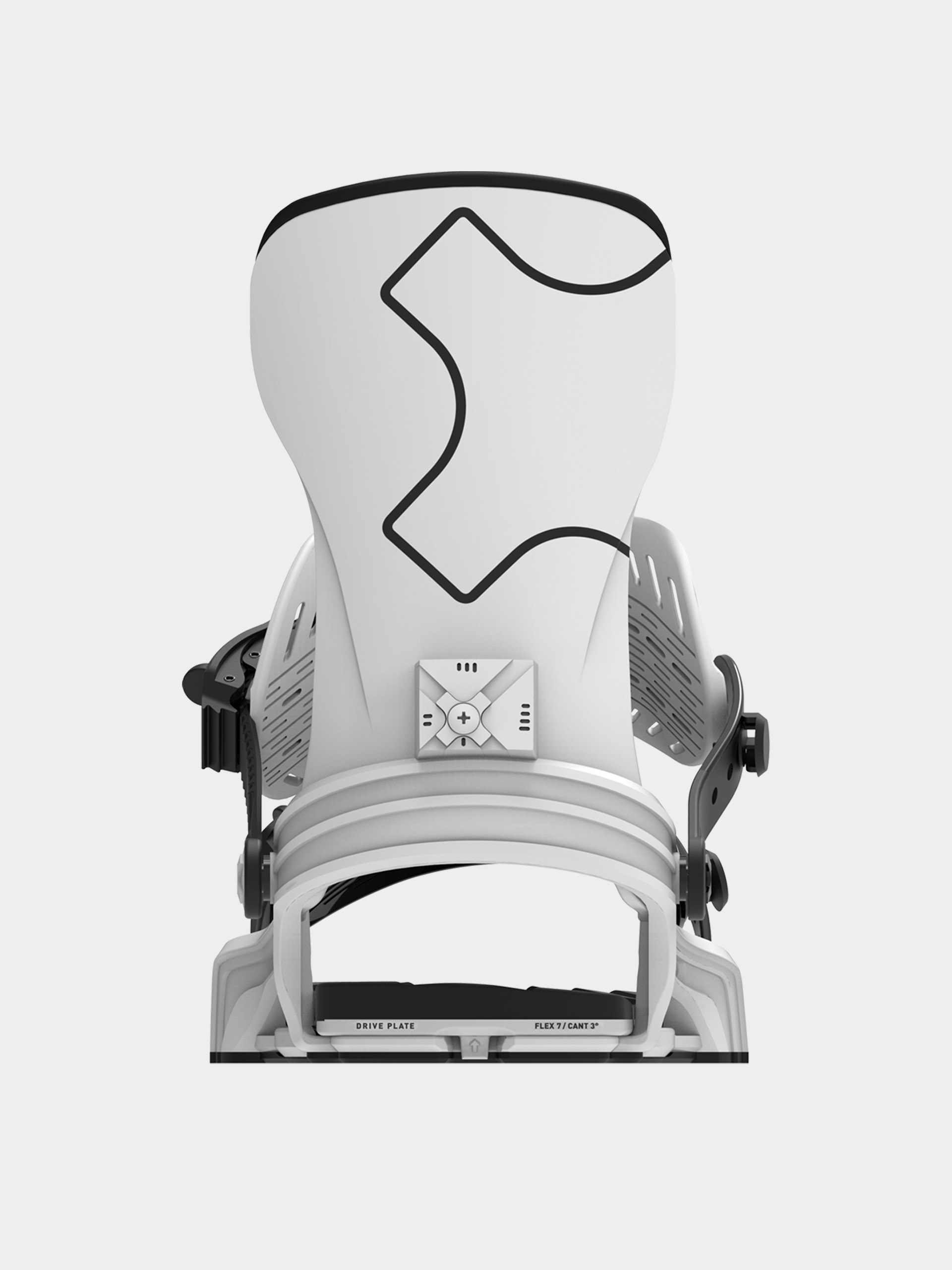 Чоловічі Сноубордичні кріплення Bent Metal Axtion (white)