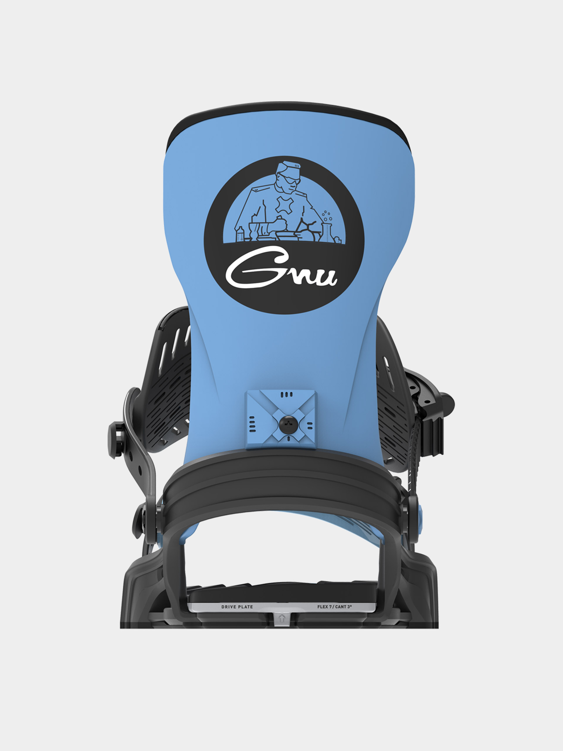Чоловічі Сноубордичні кріплення Bent Metal Axtion (black/blue)