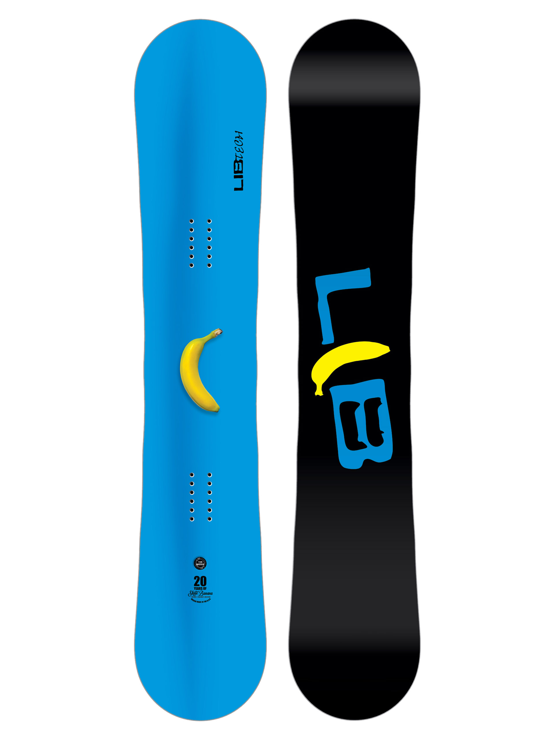 Чоловічий Сноуборд Lib Tech Skate Banana (black)