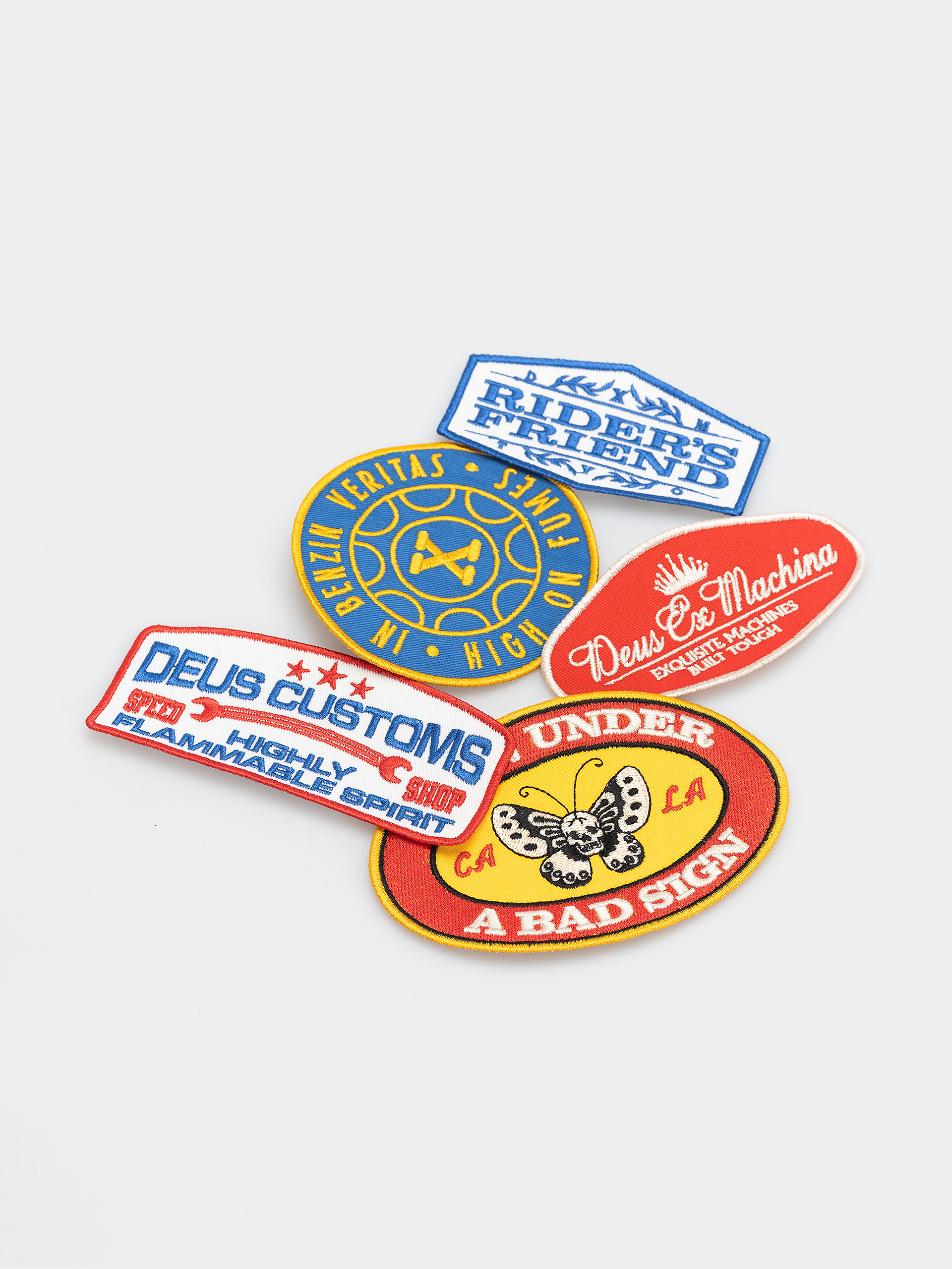 Akcesoria Deus Ex Machina Machina Patch Set