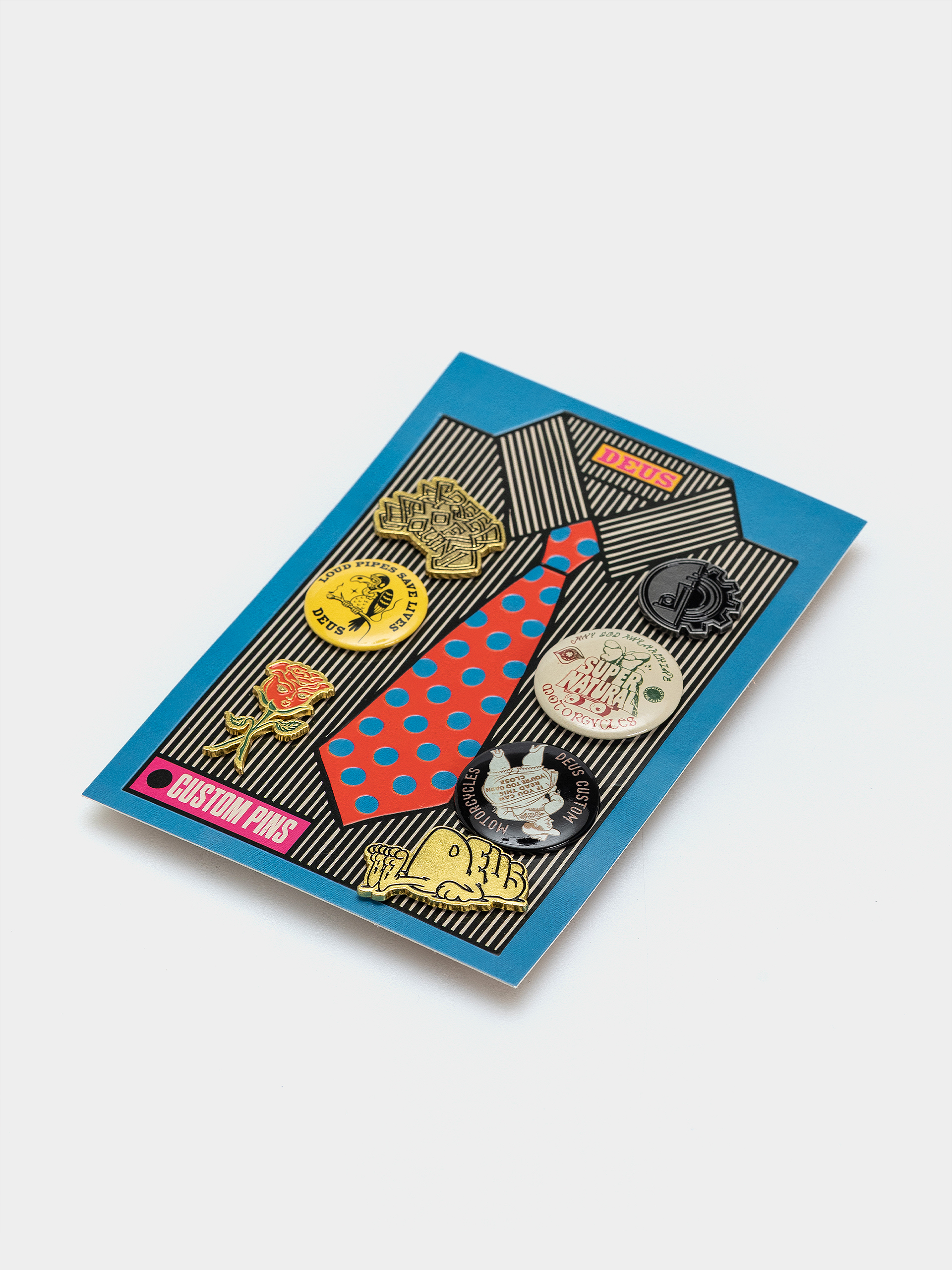 Akcesoria Deus Ex Machina Records Pins (multi)