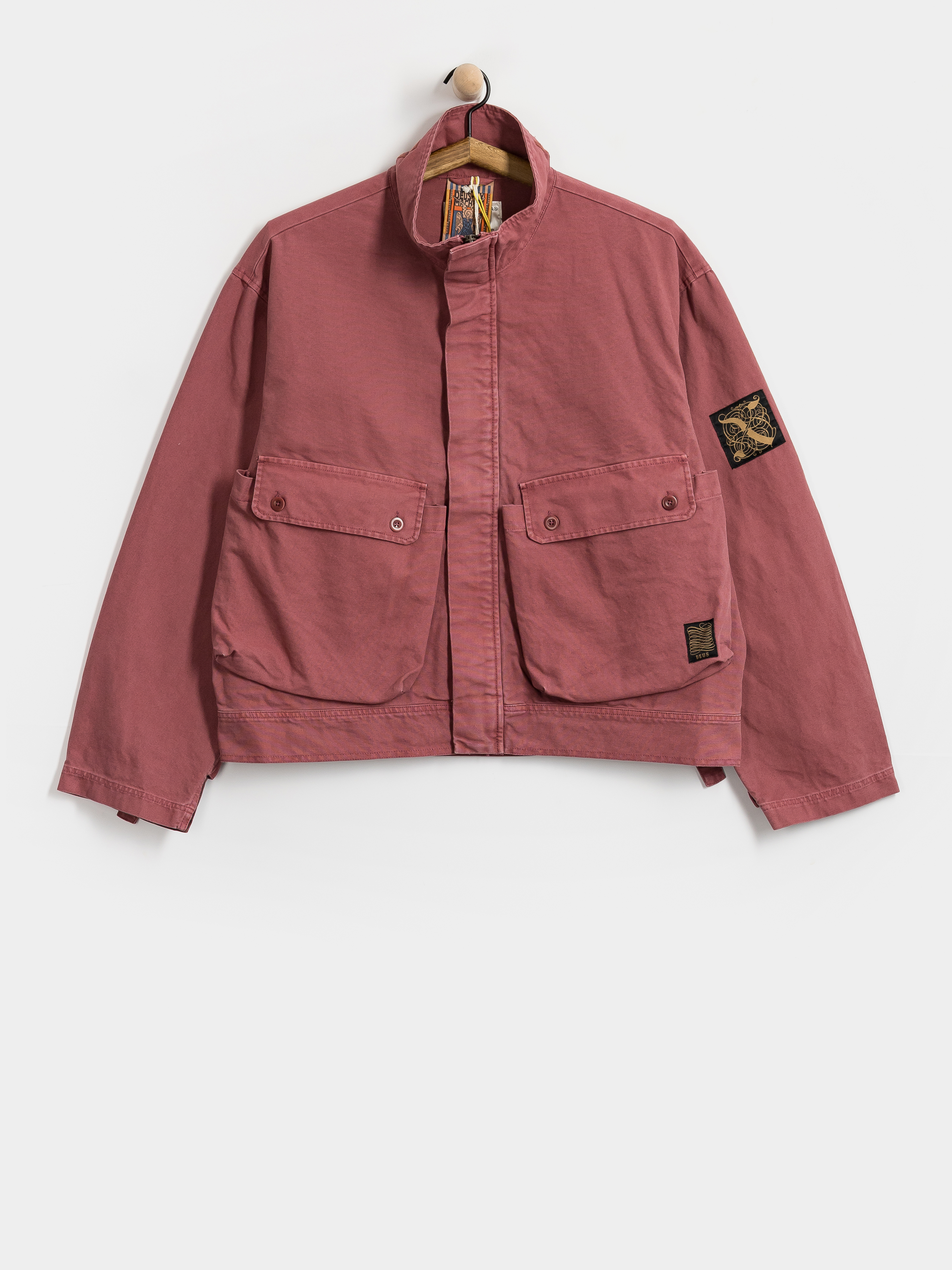 Куртка Deus Ex Machina Common State (overdyed red)