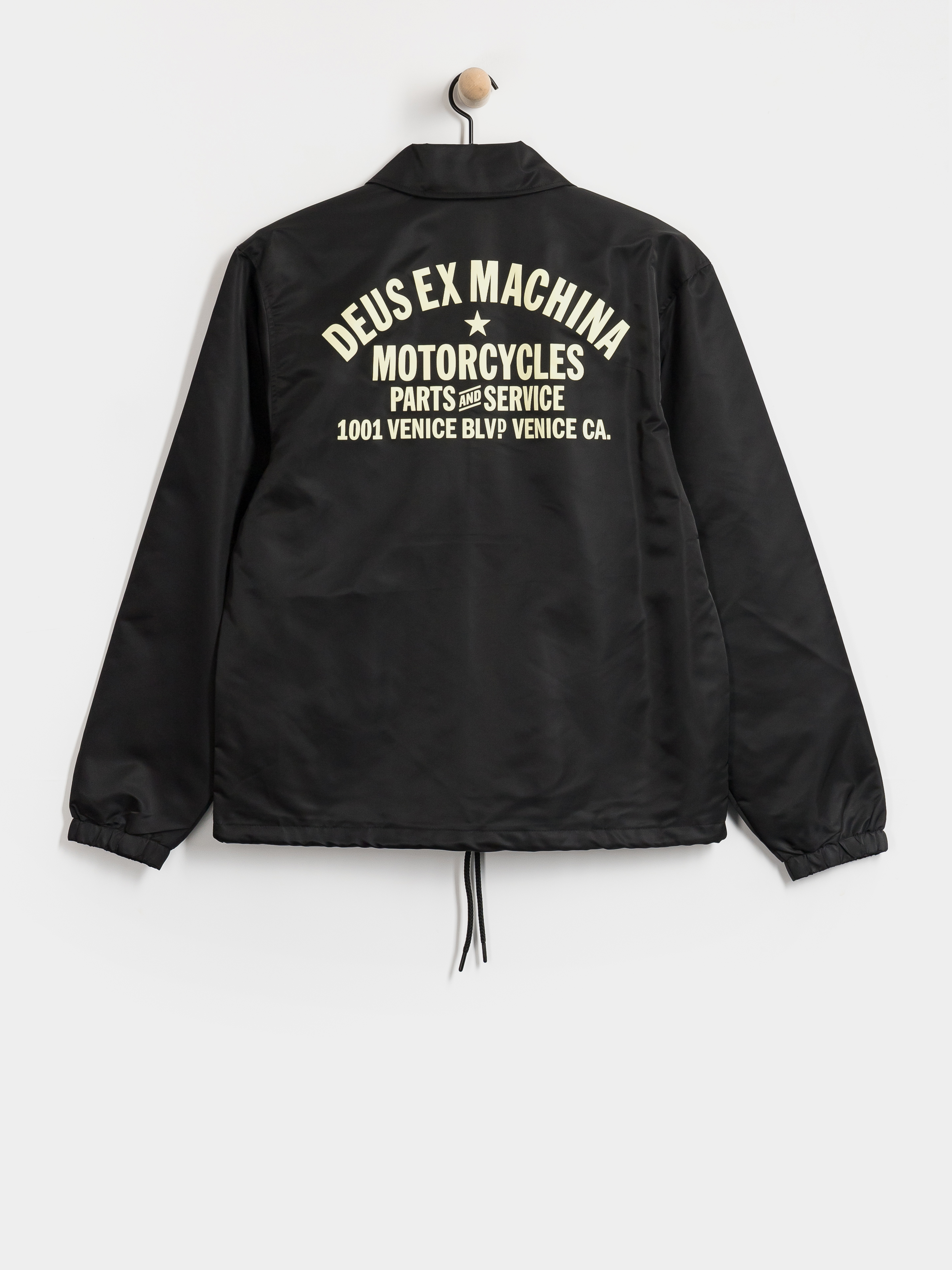 Куртка Deus Ex Machina Venice Coach (black)