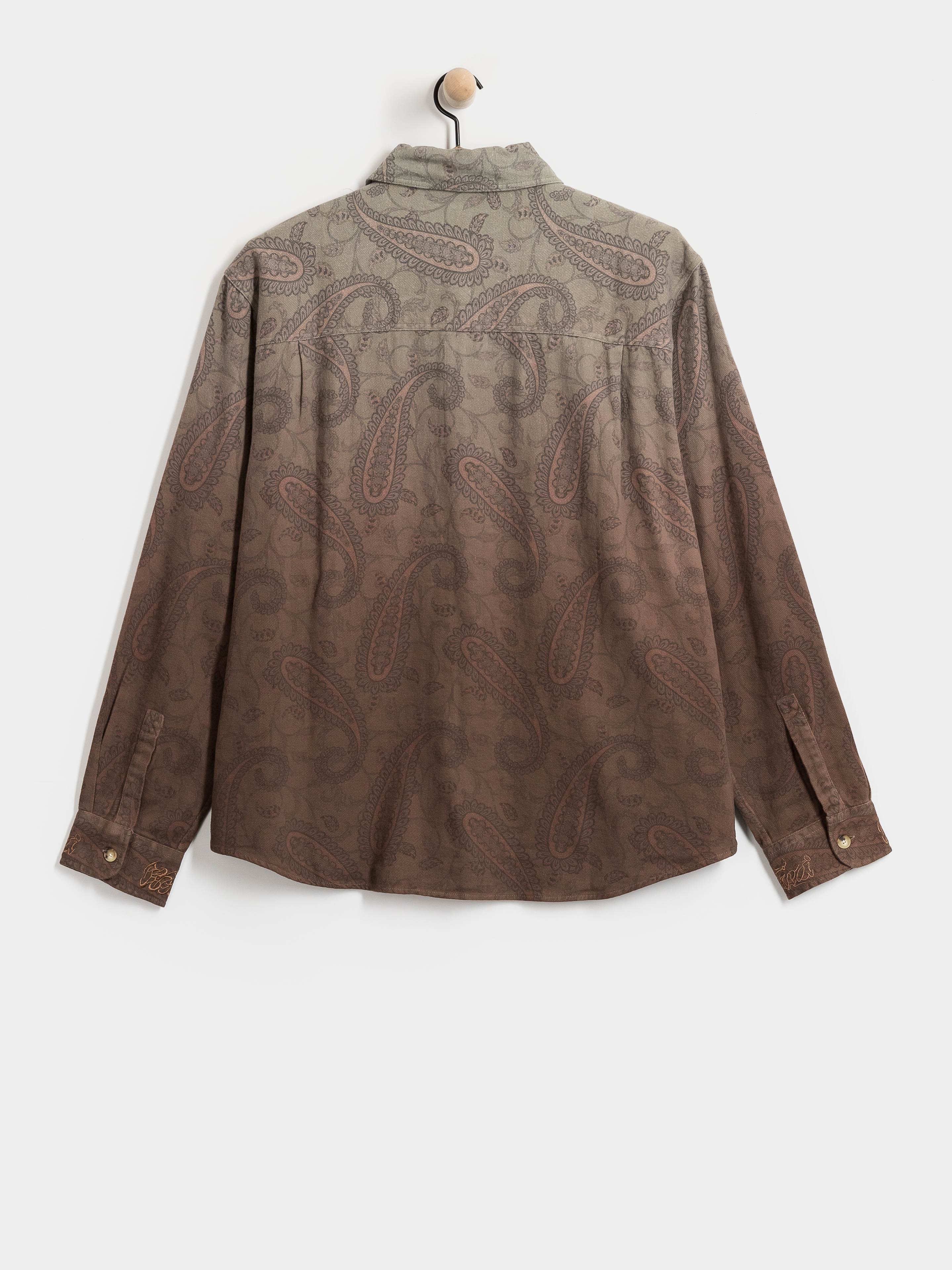 Сорочка Deus Ex Machina Turiya Ls (moss green)