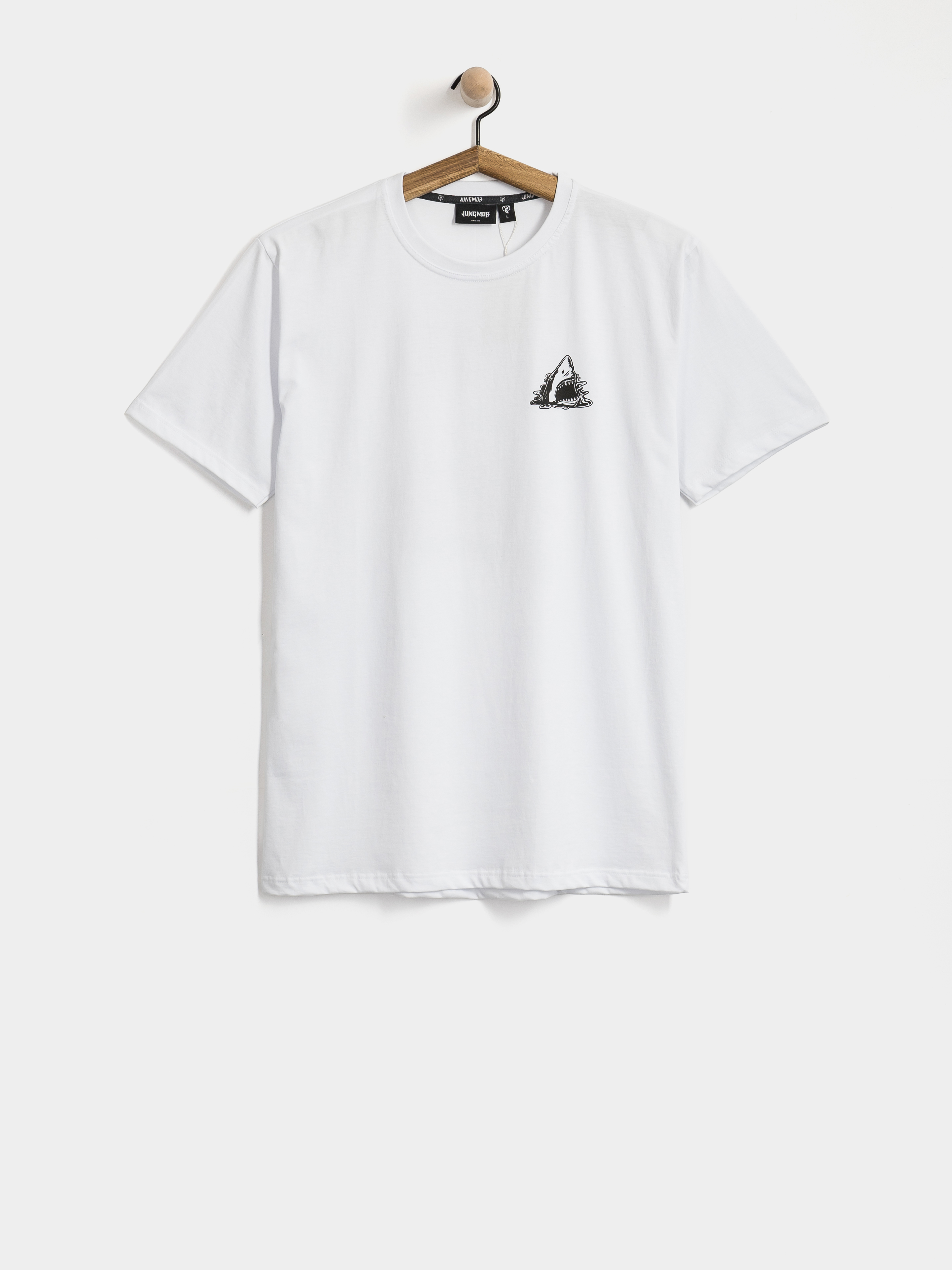 Футболка Jungmob Shark (white)