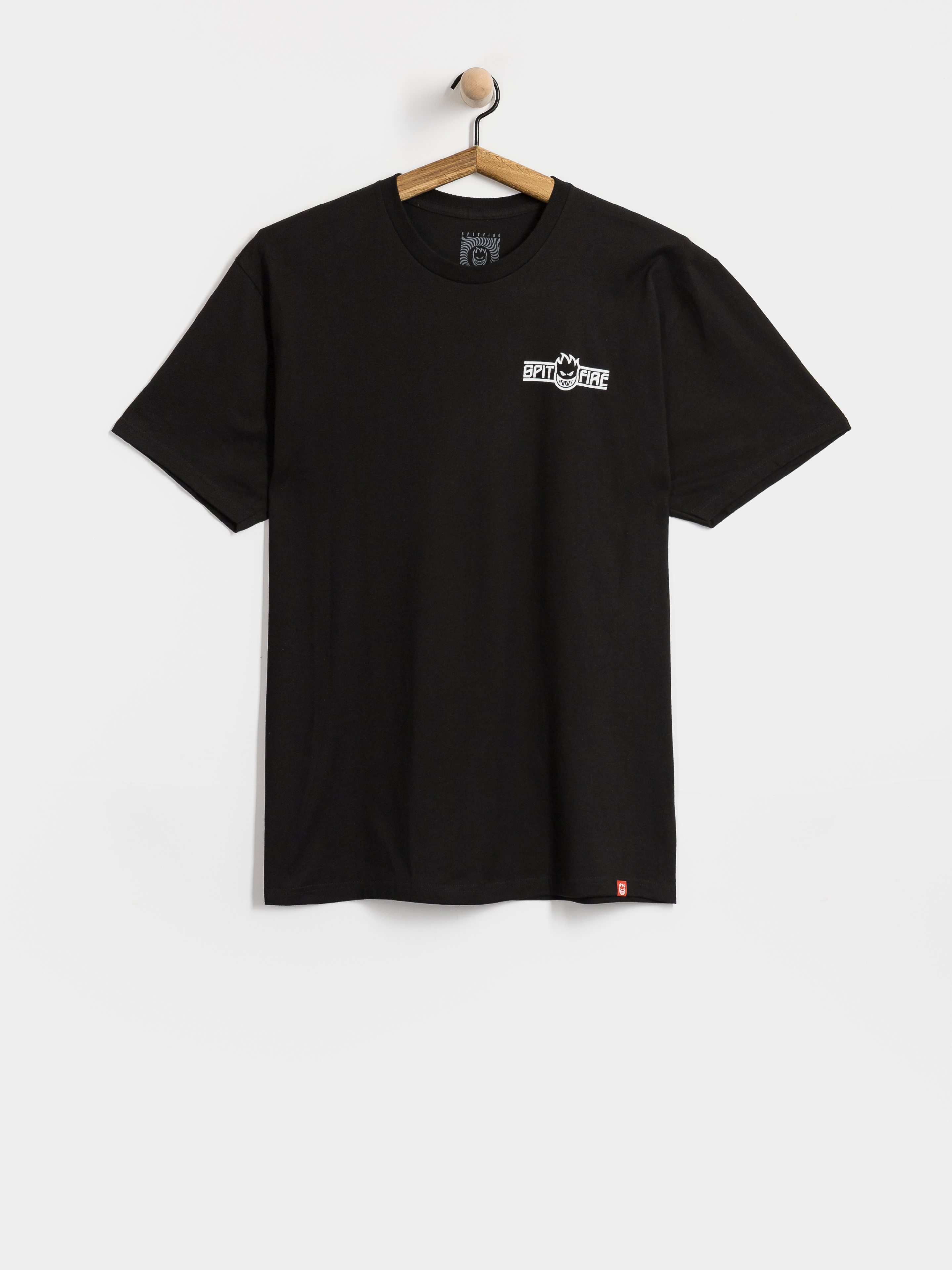 Футболка Spitfire Ltb Arch II (black w/white prints)