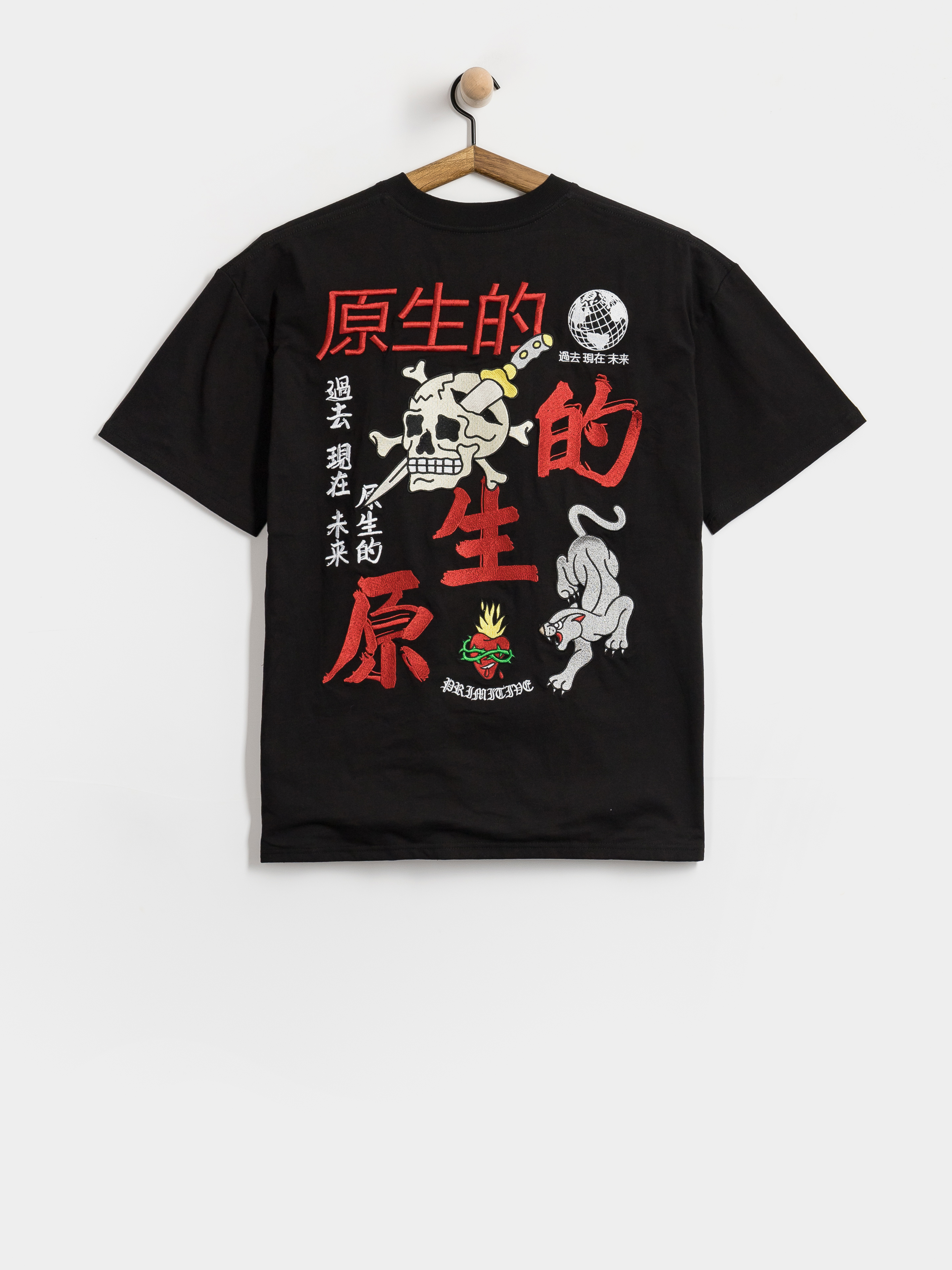 Футболка Primitive Outsider (black)