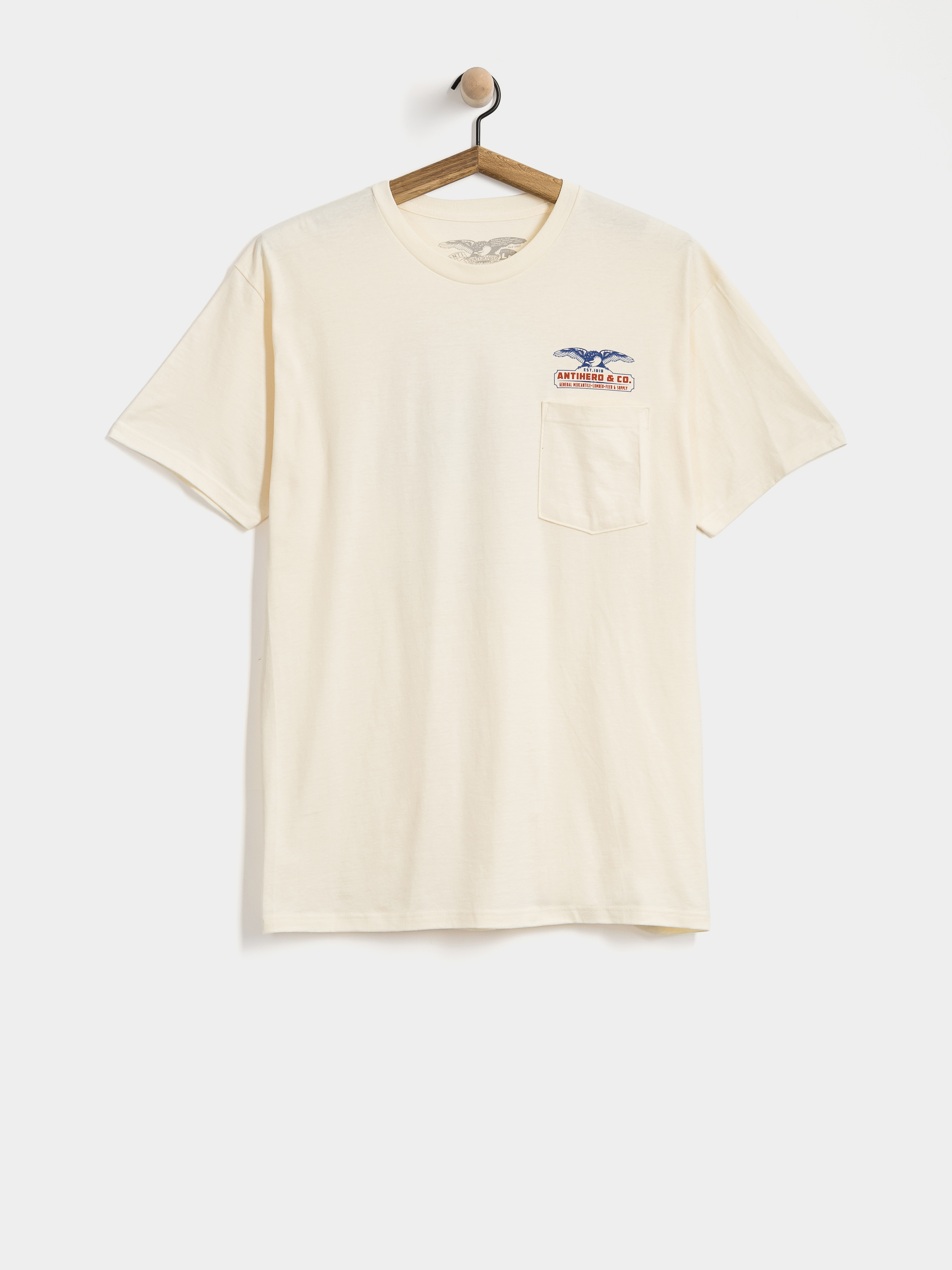 Футболка Antihero Pigeon Mash II (natural w/multi color prints)