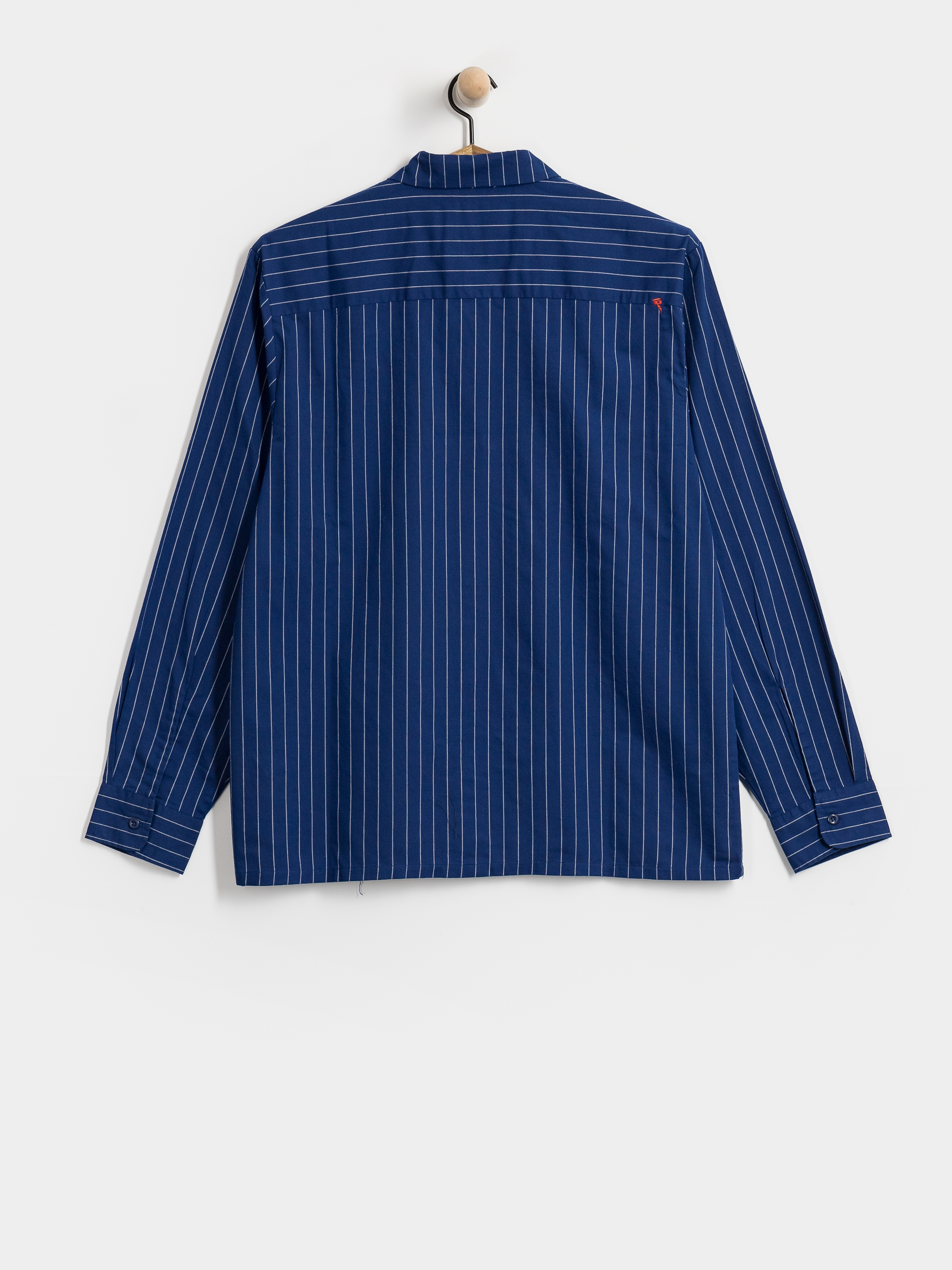 Сорочка Deus Ex Machina Forecourt Stripe (mechanic blue)