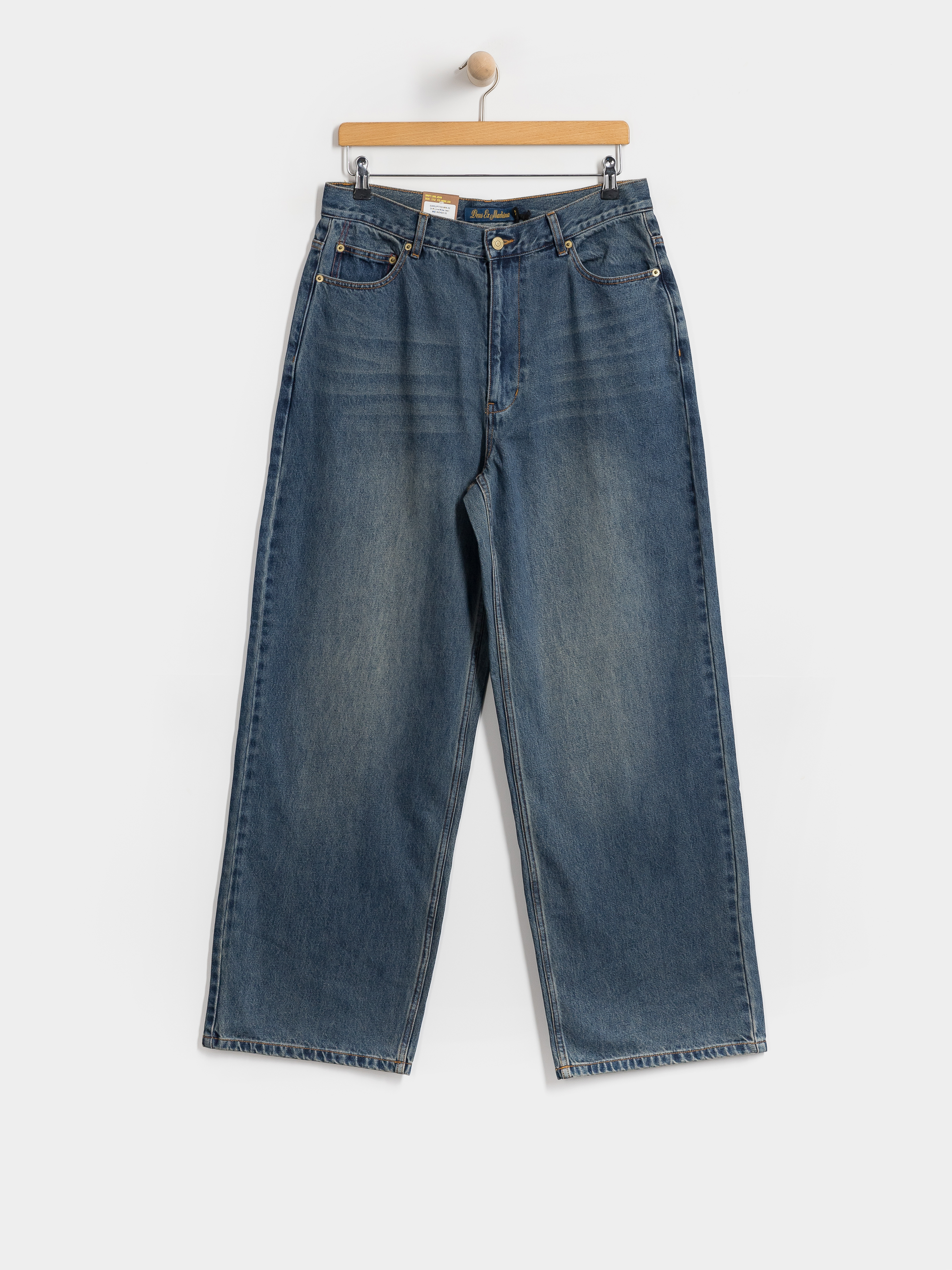 Штани Deus Ex Machina Drift Line Wide (mid indigo)