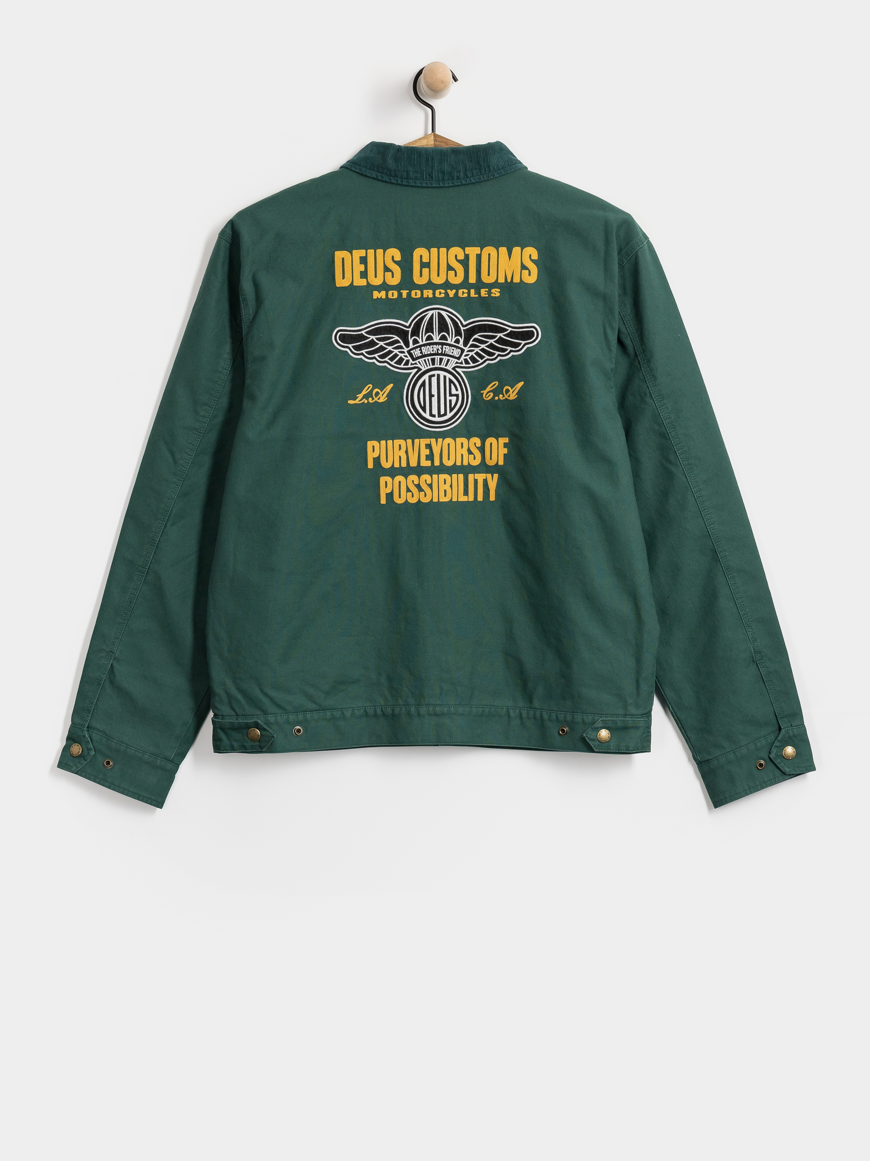 Куртка Deus Ex Machina Cutaway (racing green)