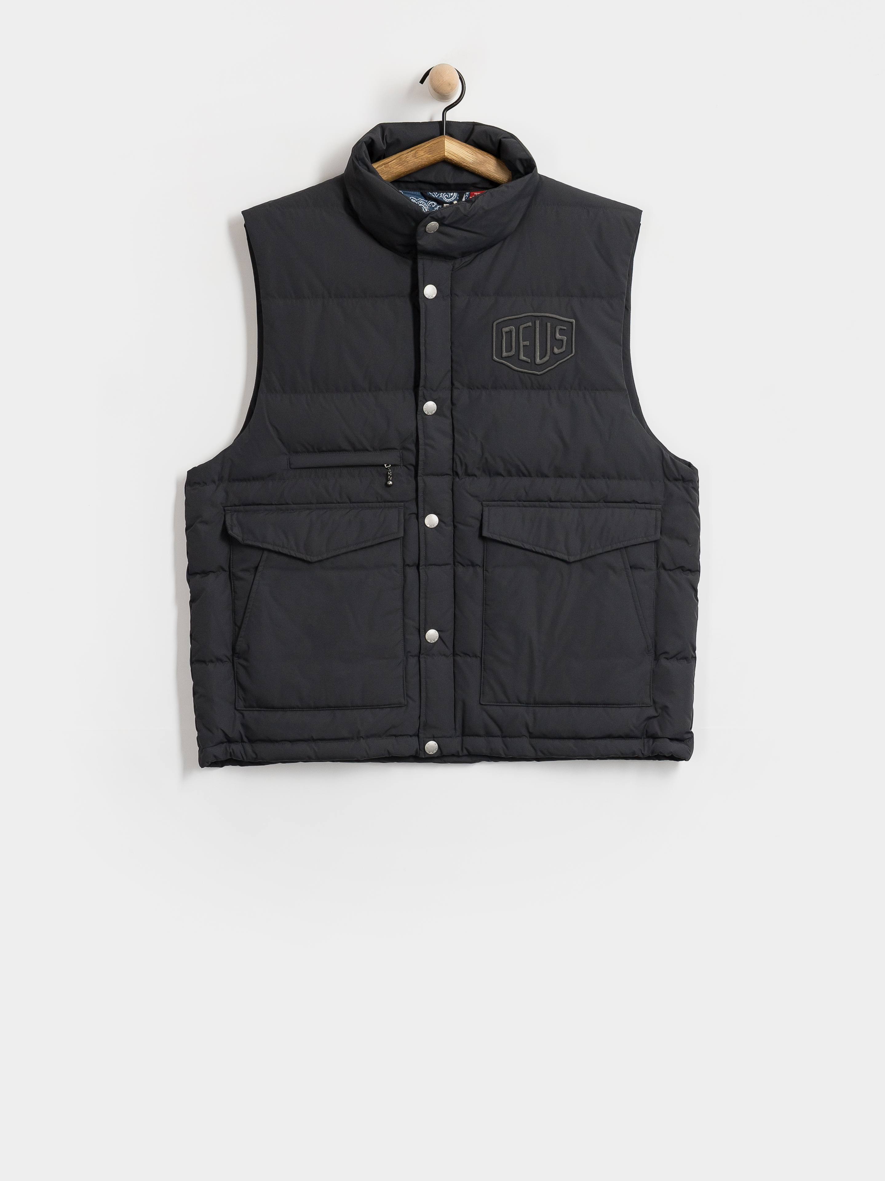 Безрукавка Deus Ex Machina Carson Down (black)