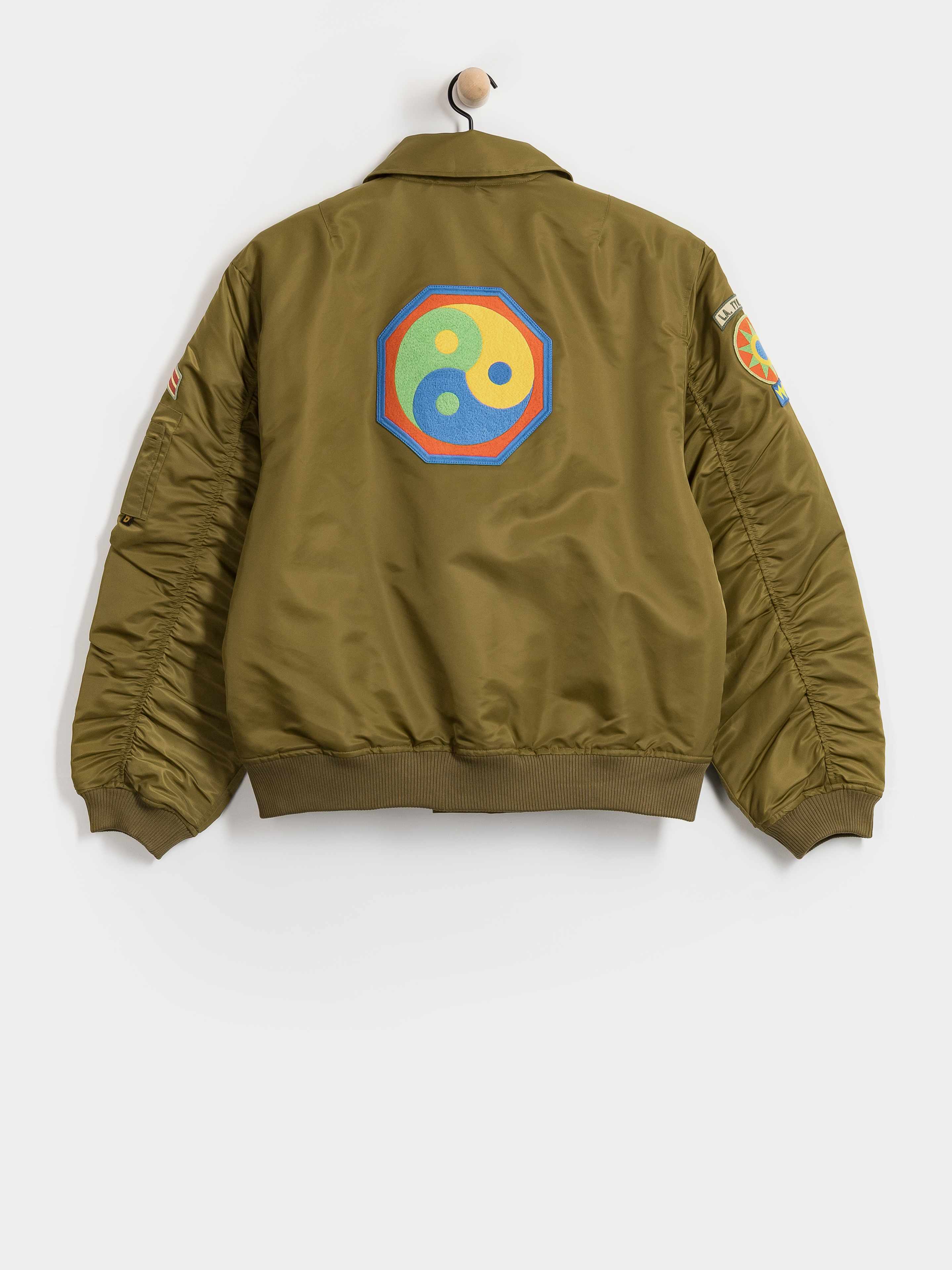 Куртка Deus Ex Machina Monty Flight (olive green)