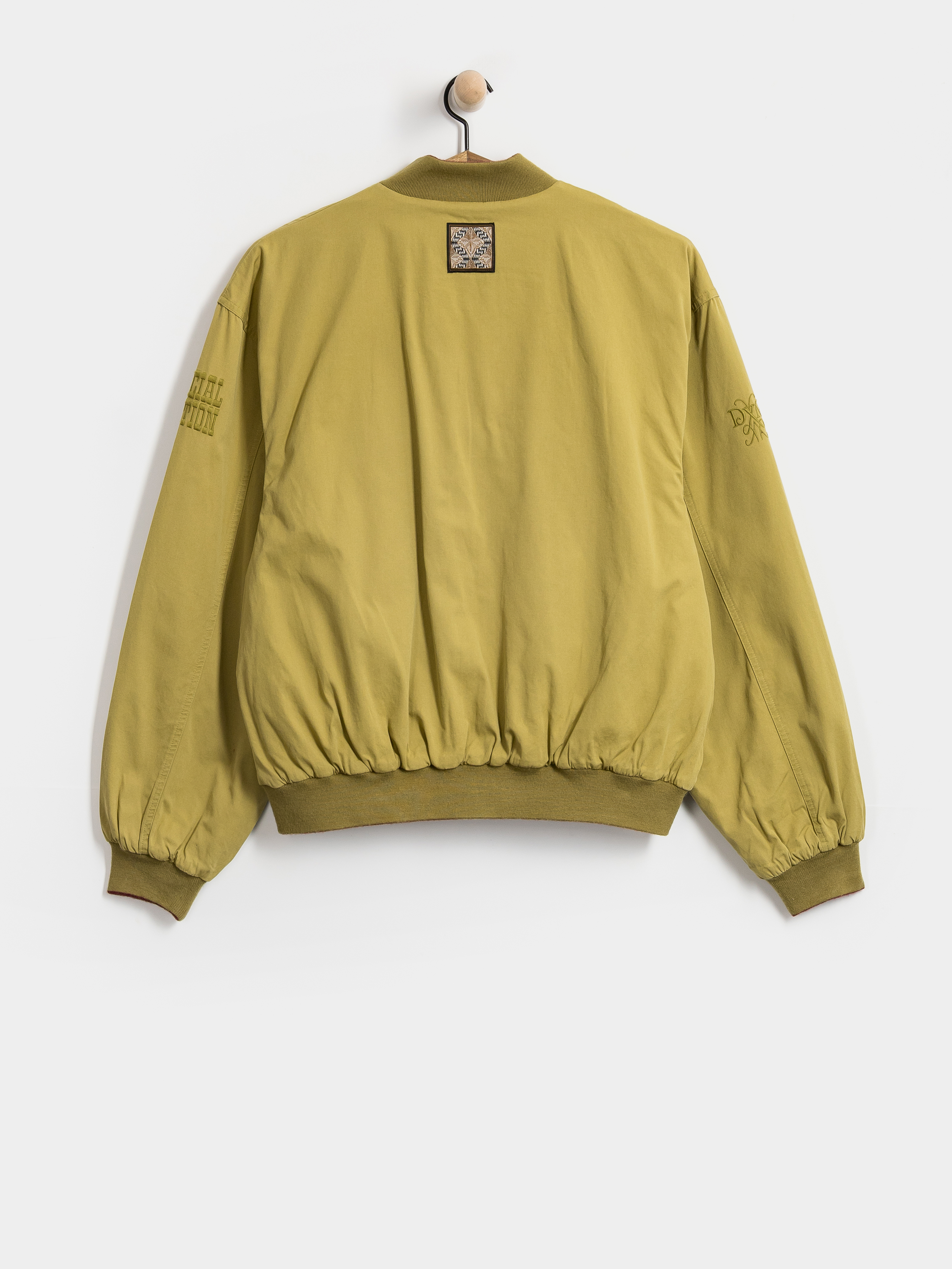 Куртка Deus Ex Machina Pendula Reversible (willow green blanket red)