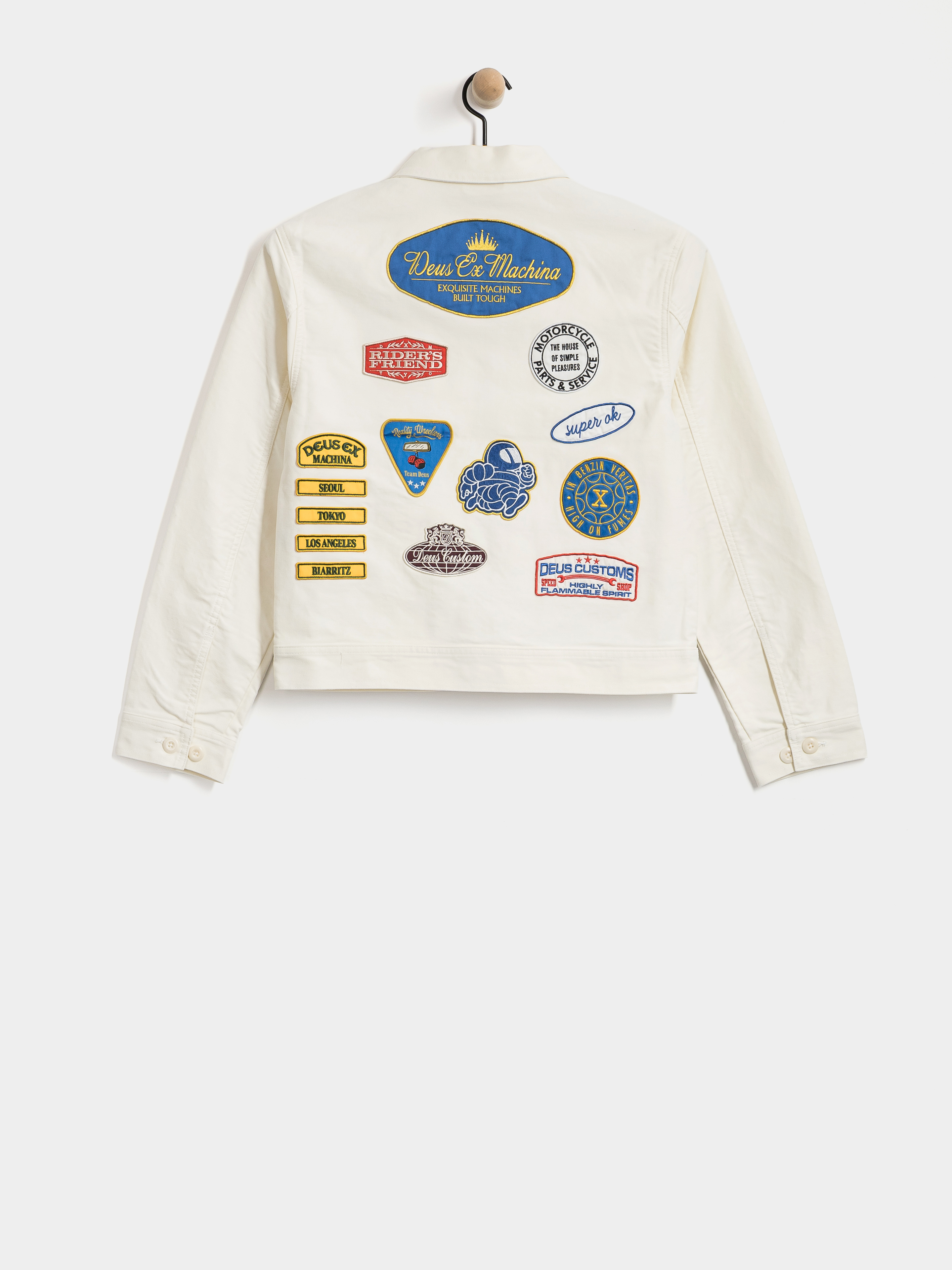 Куртка Deus Ex Machina Trophy Wmn (whisper white)