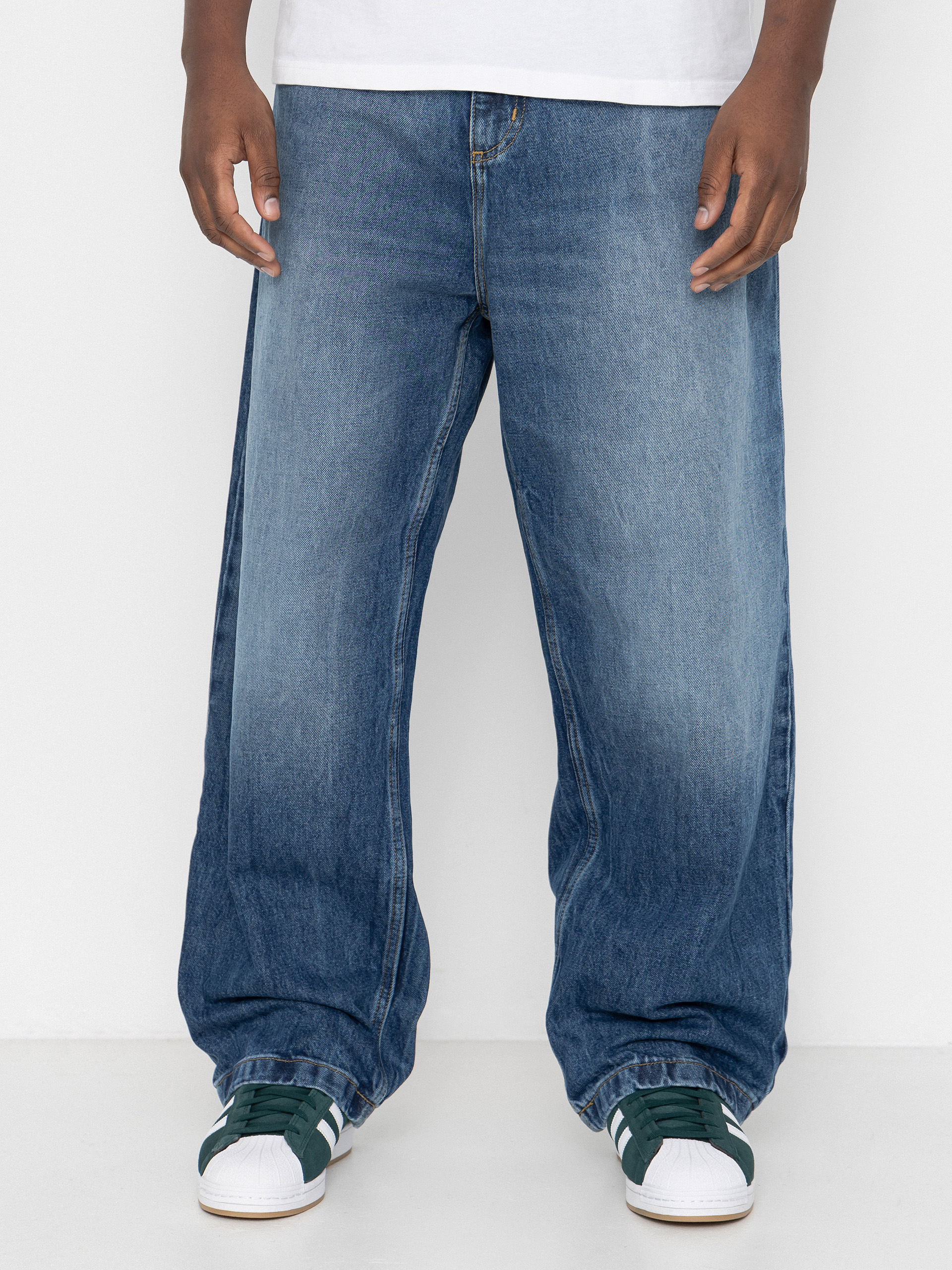 Штани Carhartt WIP Brandon (blue/marble used wash)