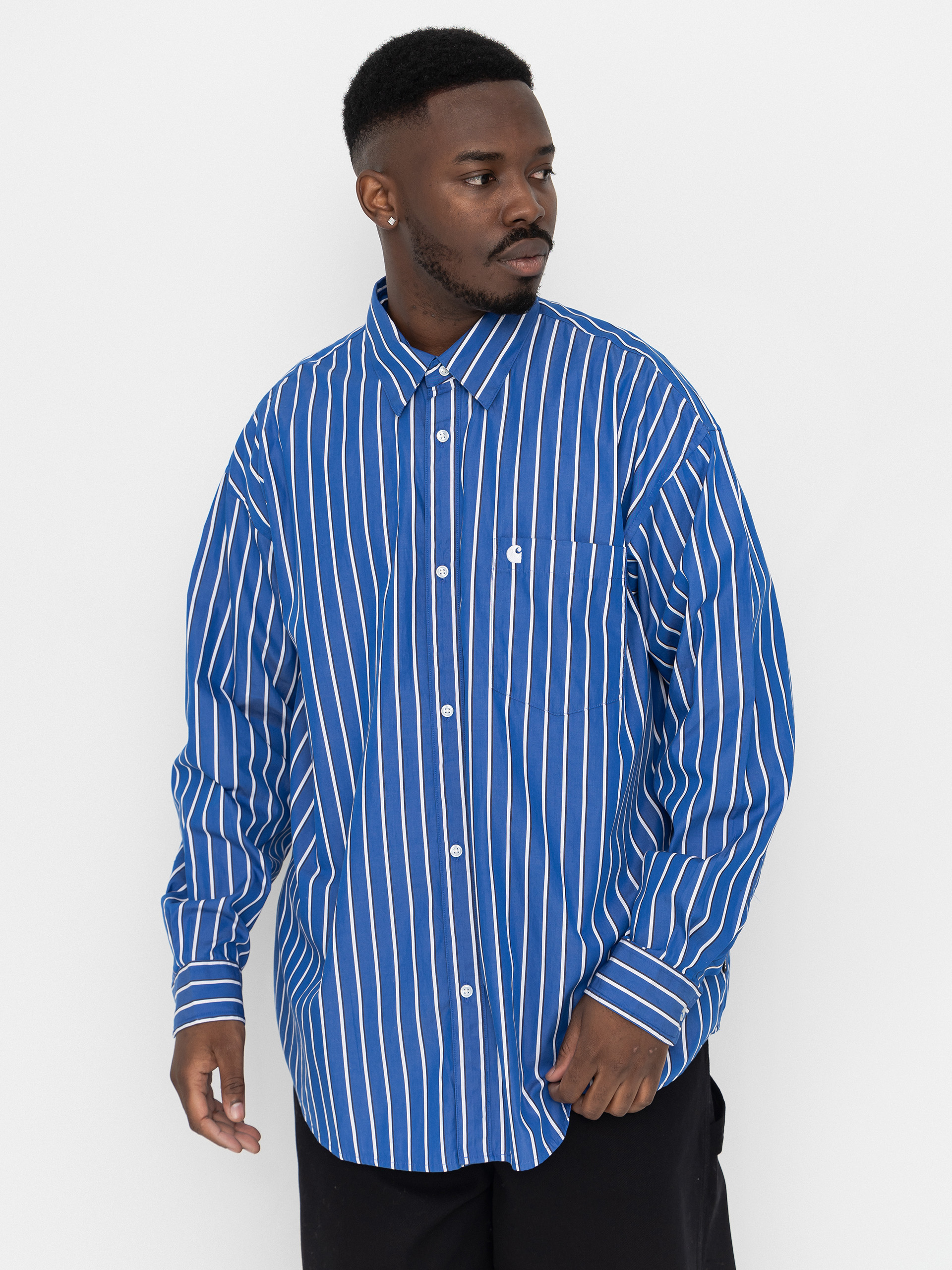 Сорочка Carhartt WIP Gowan (gowan stripe lapis)