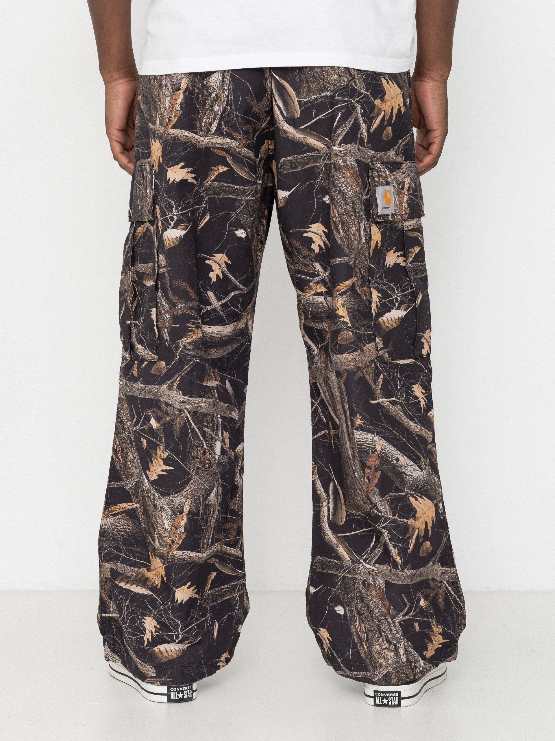Штани Carhartt WIP Osborn Cargo (camo feather tree black/rinsed)