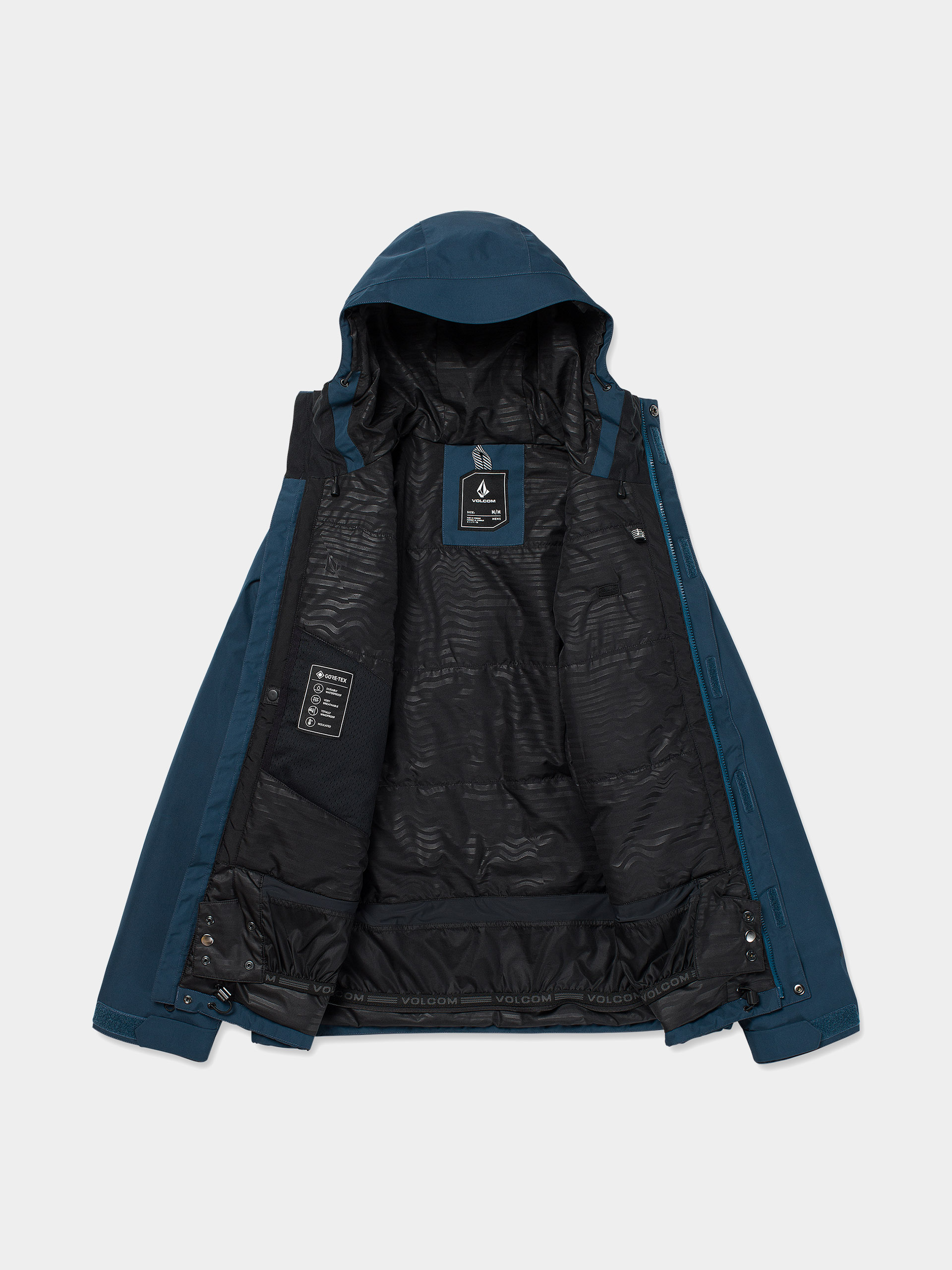 Чоловіча Сноубордична куртка Volcom Dua Ins Gore Tex (blue)