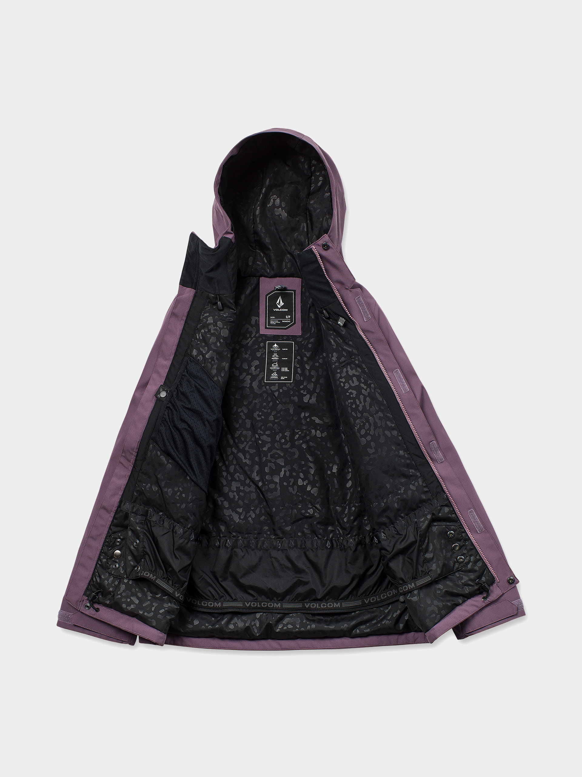 Жіноча Сноубордична куртка Volcom Stoney Shadow Ins (arctic dust)