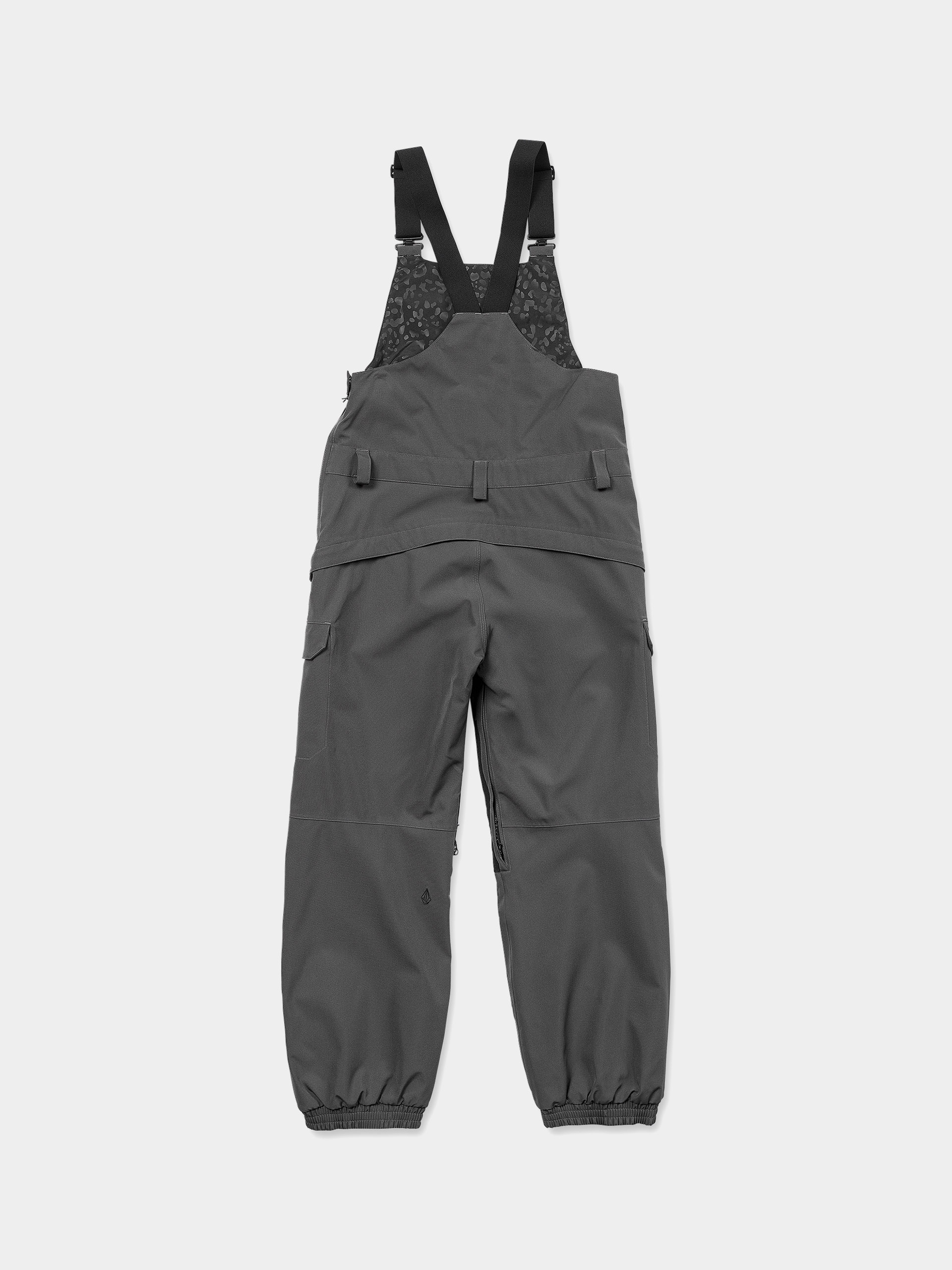 Жіночі Сноубордичні штани Volcom Creston 3D Stretch Bib (dark grey)