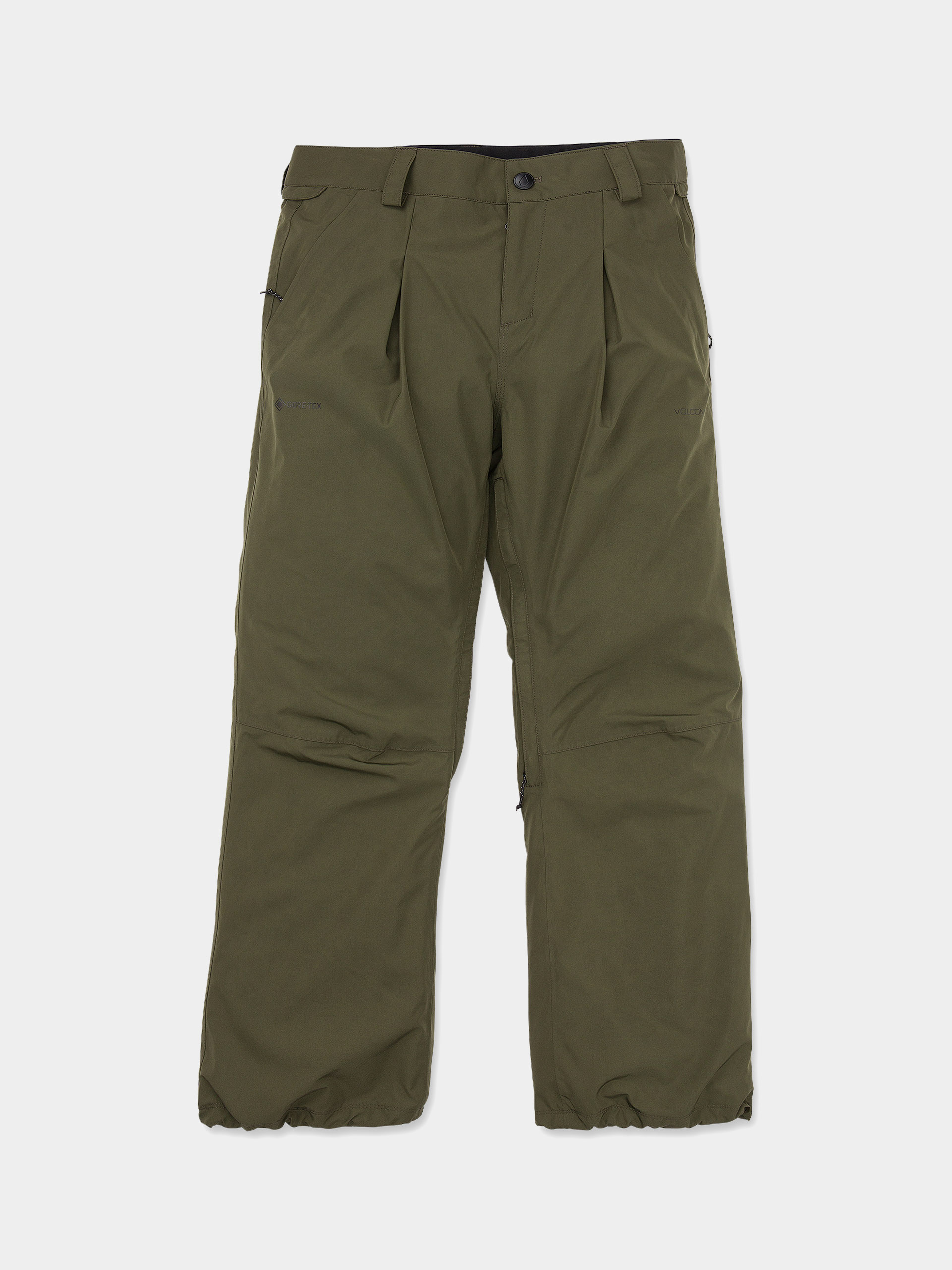 Жіночі Сноубордичні штани Volcom Yourfav Baggy Gore (dark green)