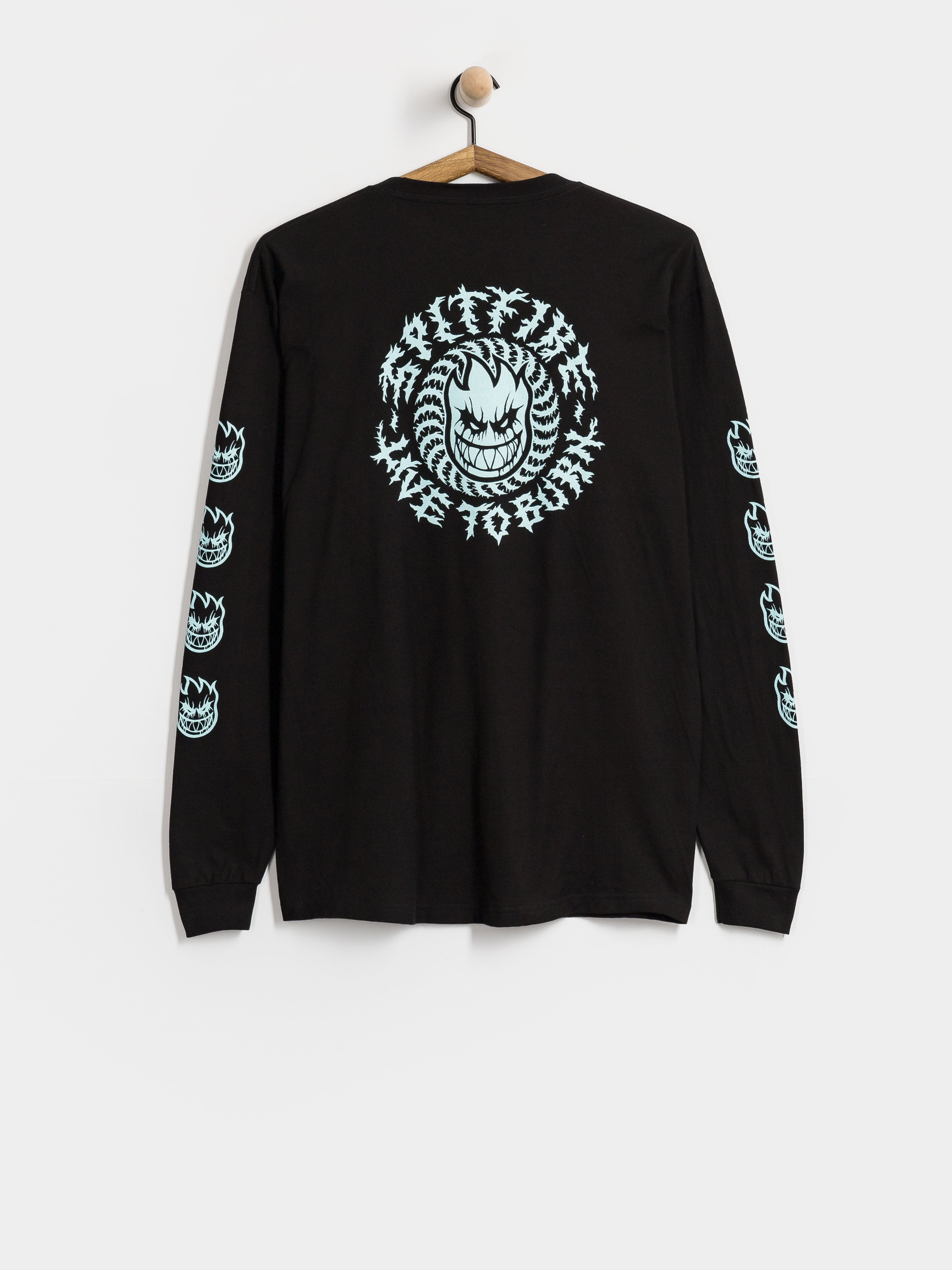 Лонгслів Spitfire Deathmask Classic Sleeve Glow