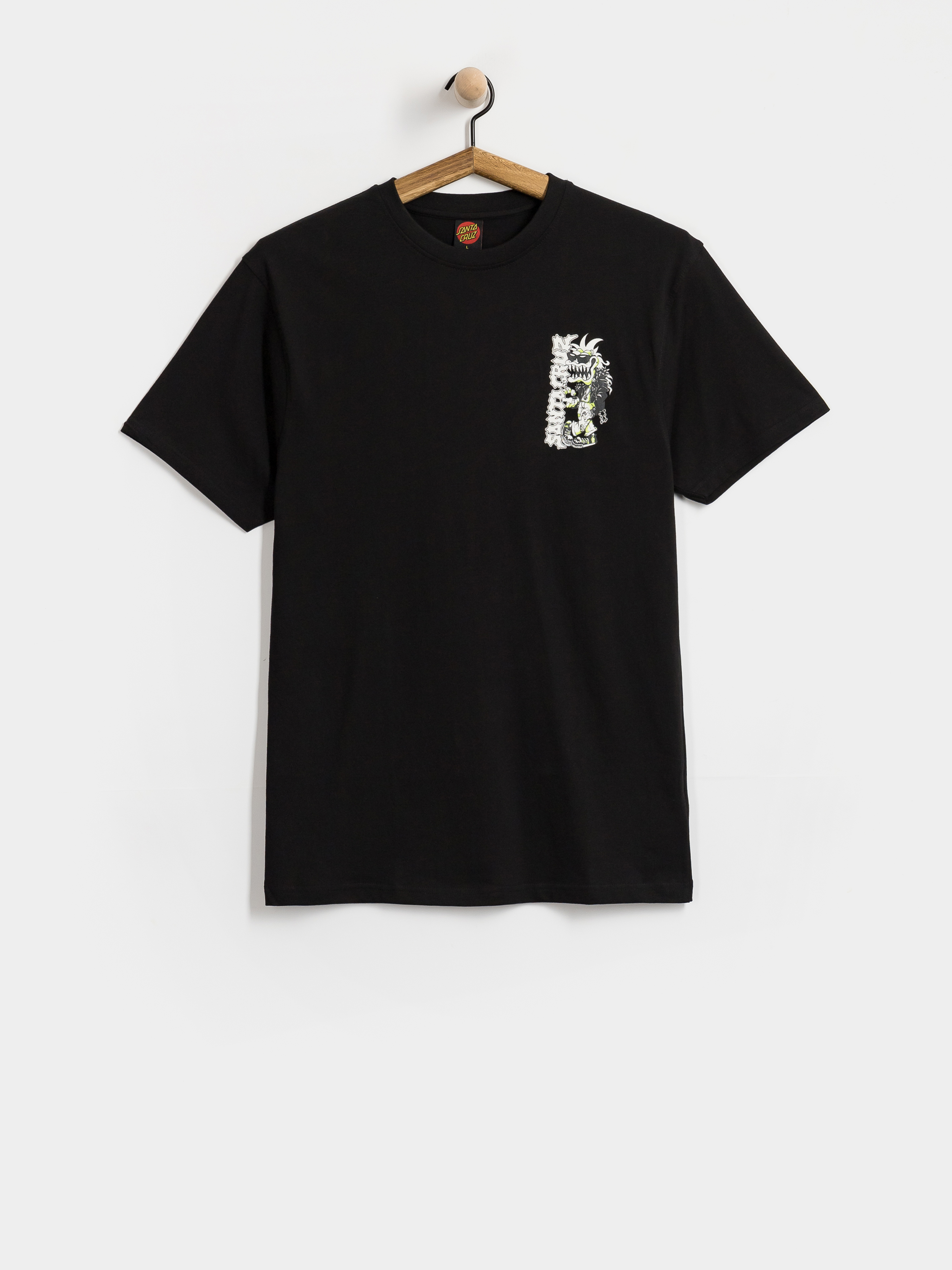 Футболка Santa Cruz Punk Gremlin Front (black)