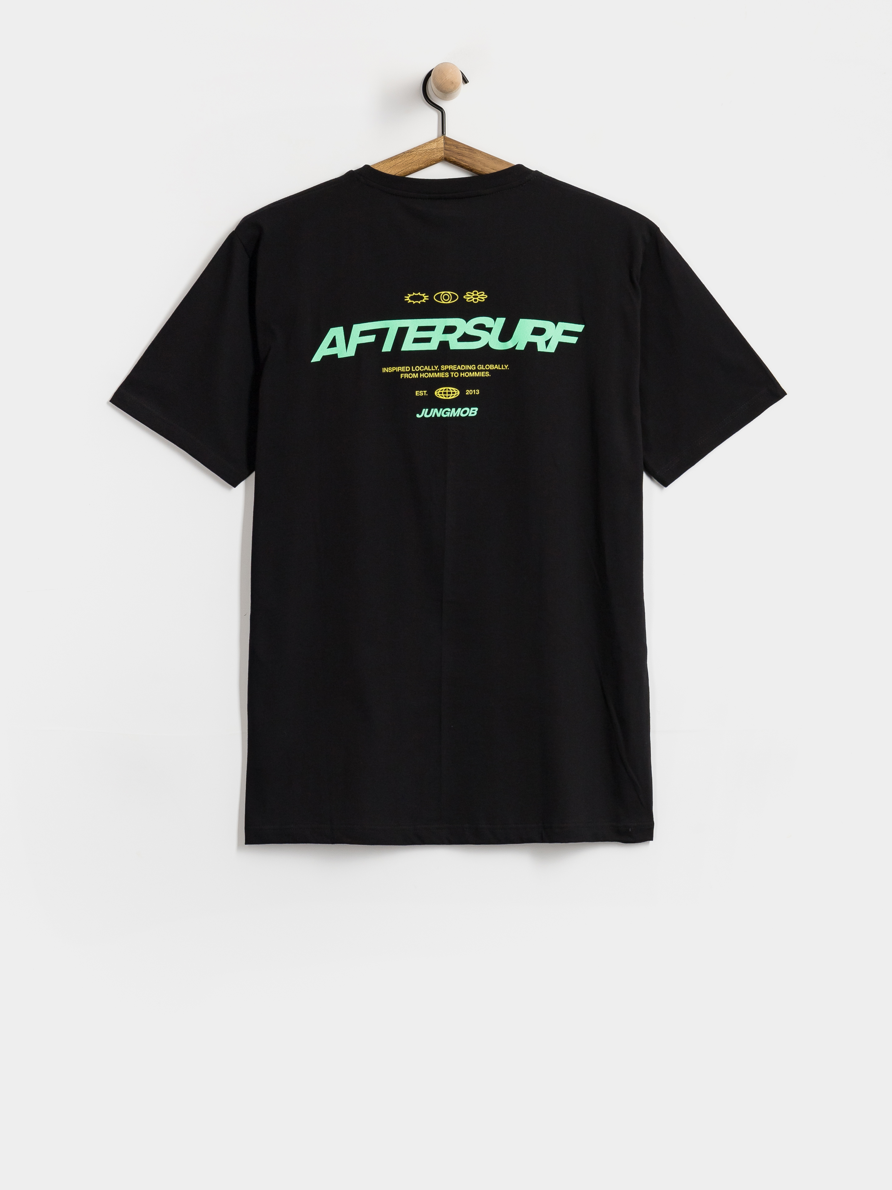 Футболка Jungmob Aftersurf (black)
