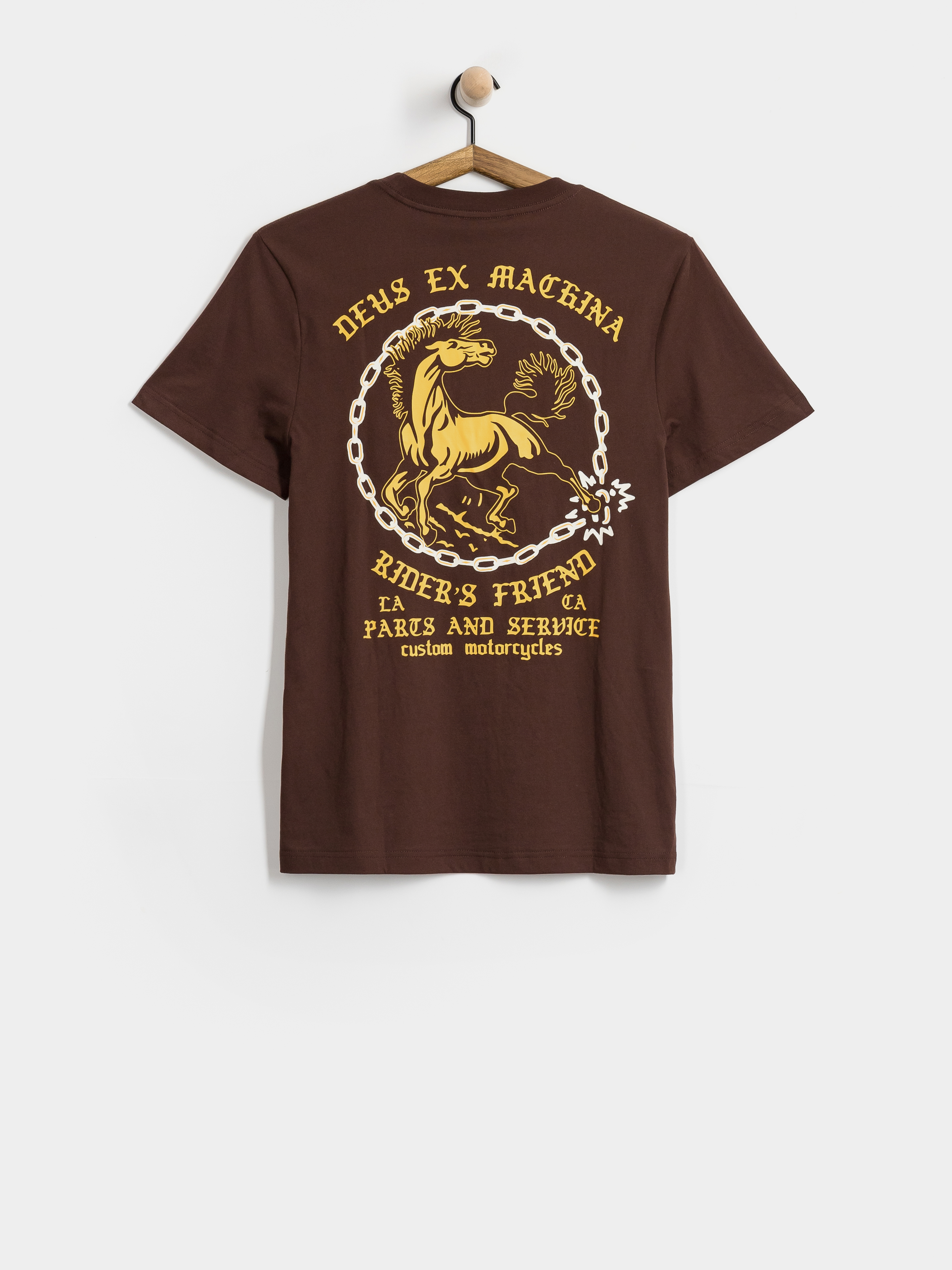 Футболка Deus Ex Machina Unchained (brown)