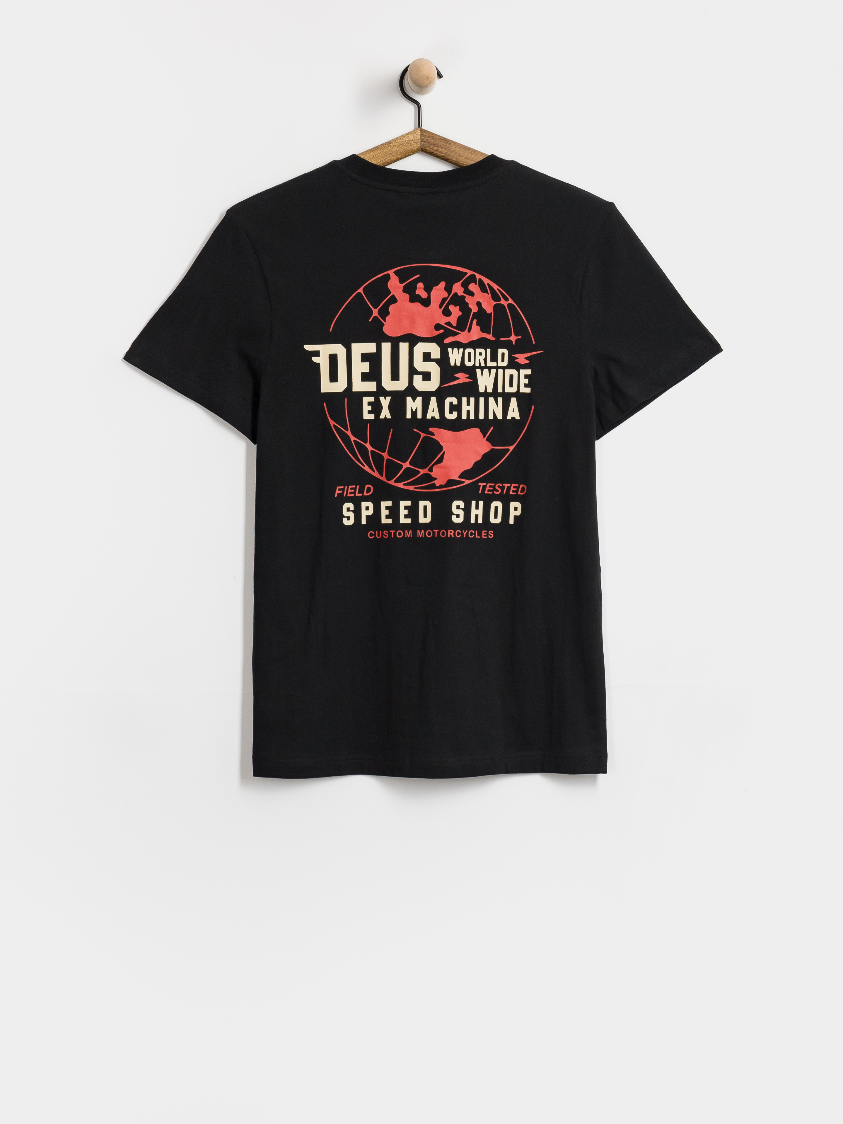 Футболка Deus Ex Machina Global Spark (black)