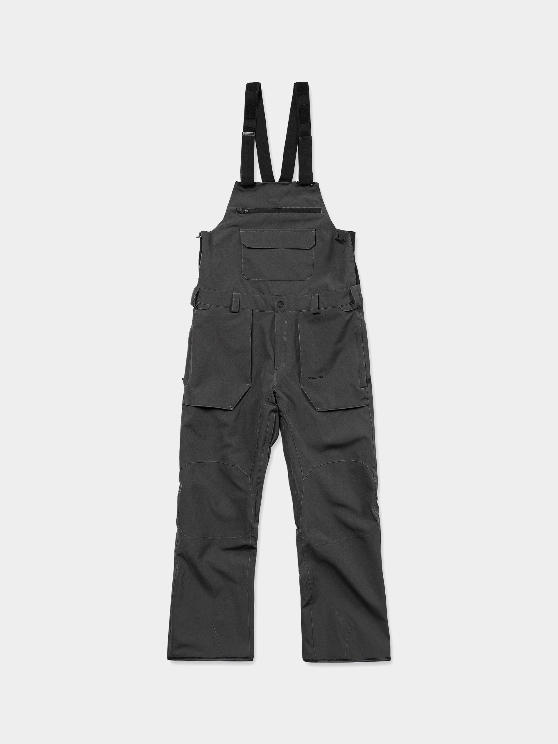 Чоловічі Сноубордичні штани Volcom Roan Bib Overall (dark grey)