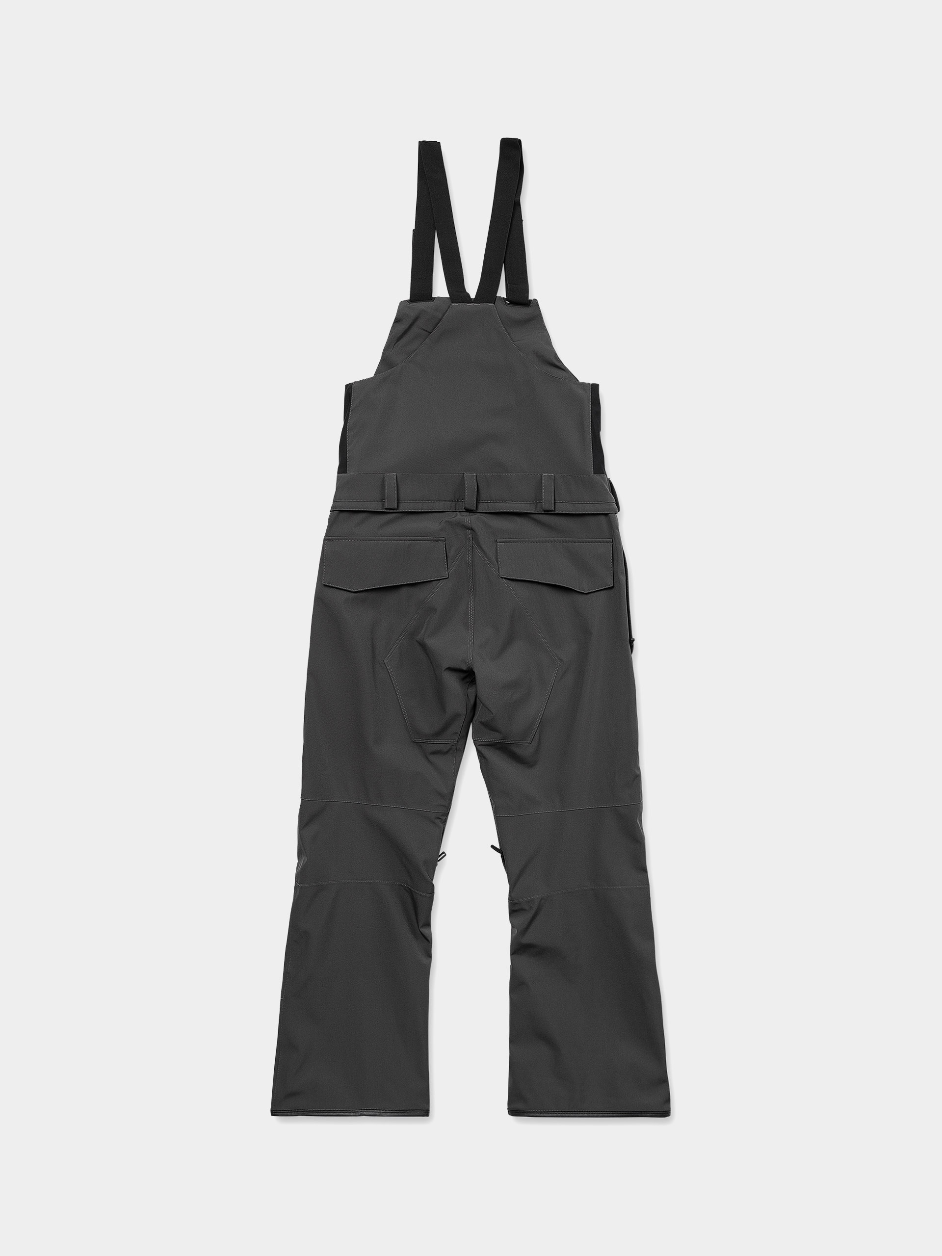 Чоловічі Сноубордичні штани Volcom Roan Bib Overall (dark grey)
