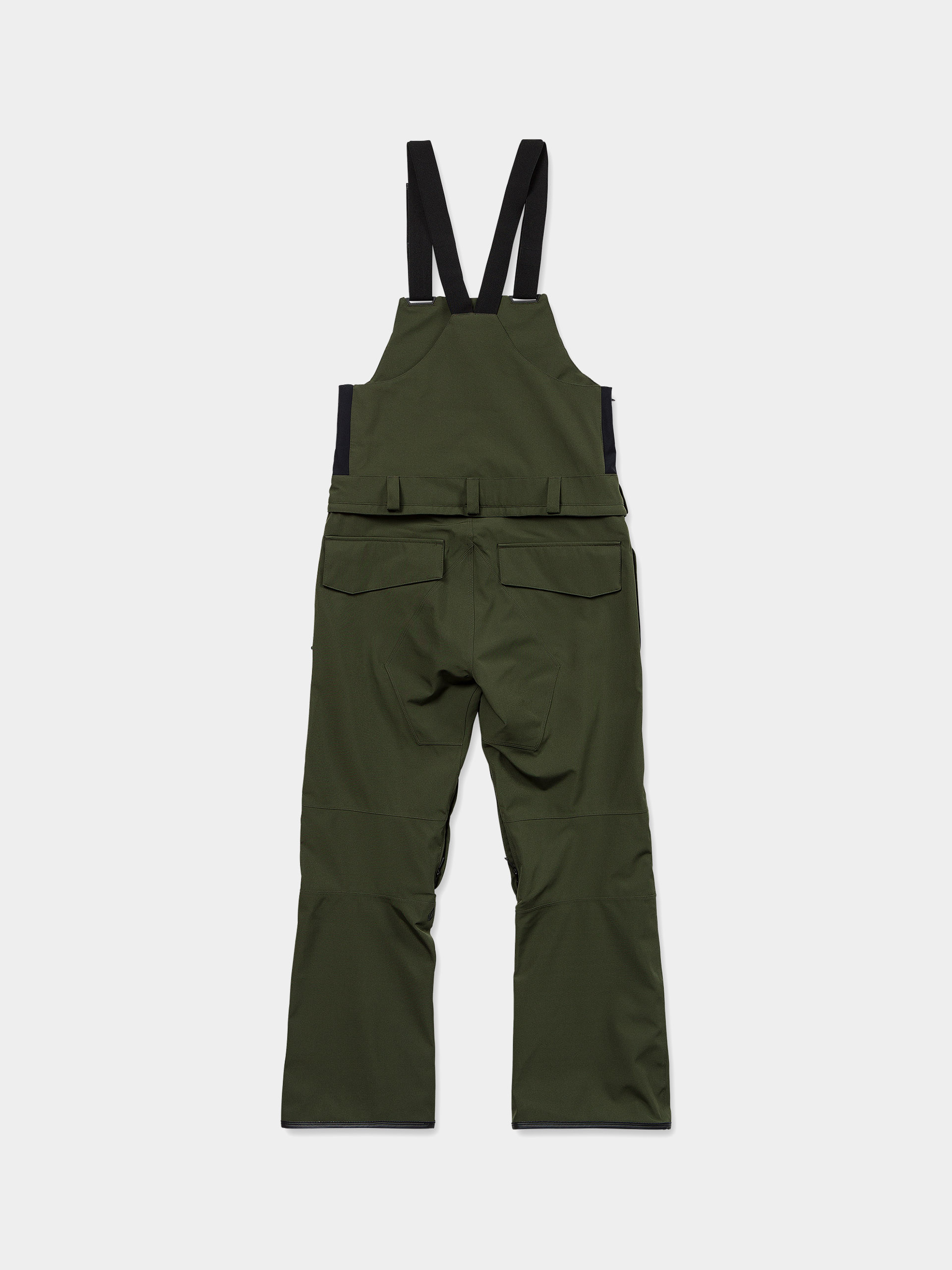 Чоловічі Сноубордичні штани Volcom Roan Bib Overall (dark green)