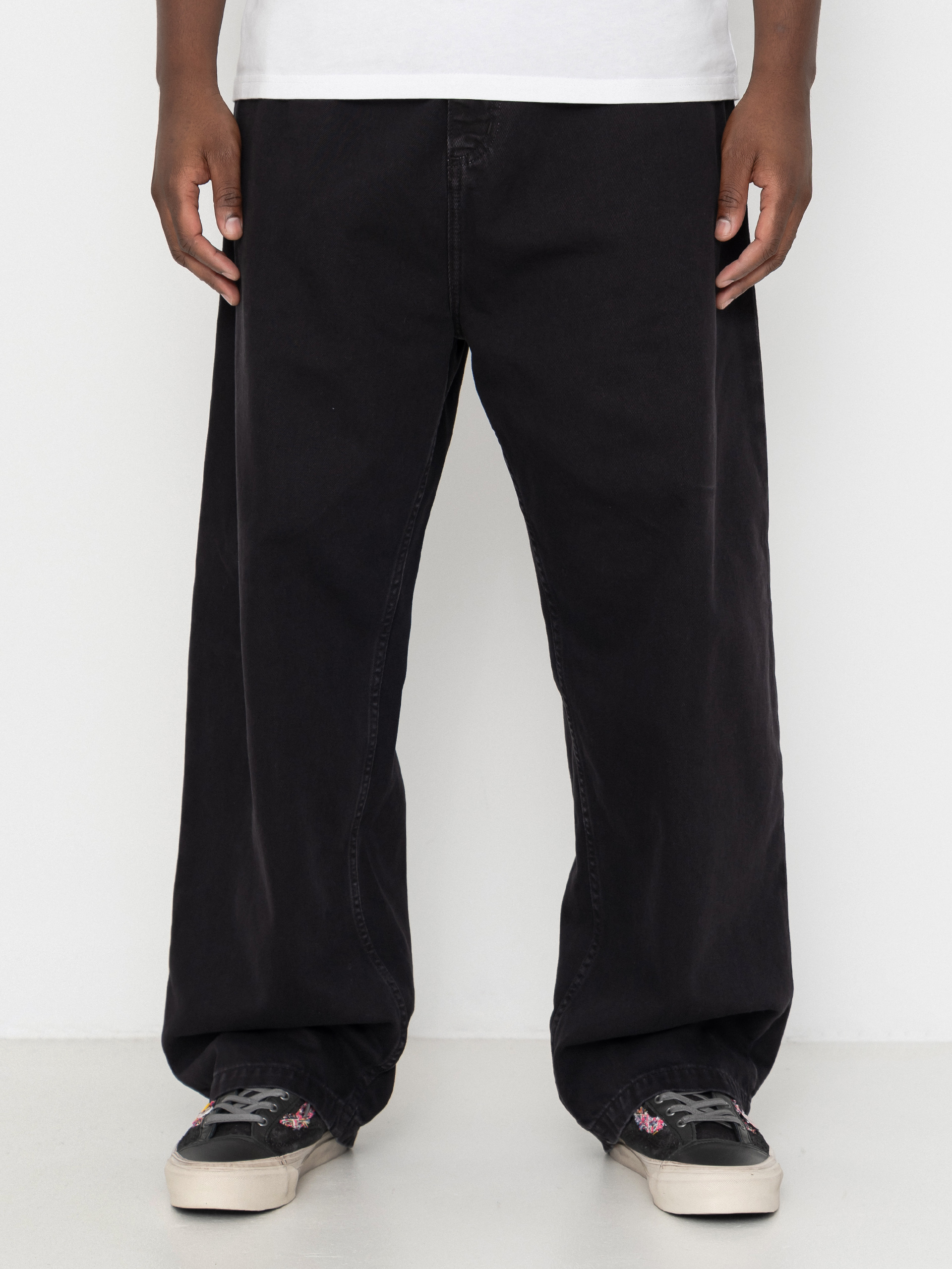 Штани Carhartt WIP Brandon (soot/stone dyed)