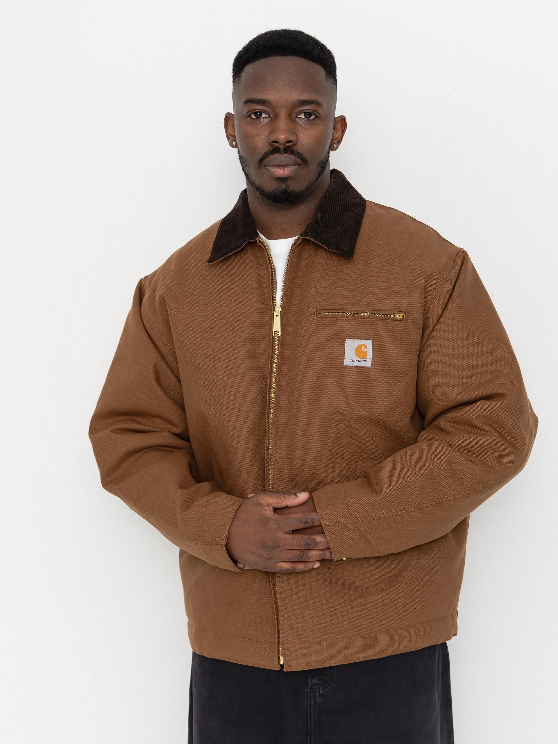 u041au0443u0440u0442u043au0430 Carhartt WIP OG Detroit (wip h brown/tobacco/rigid)