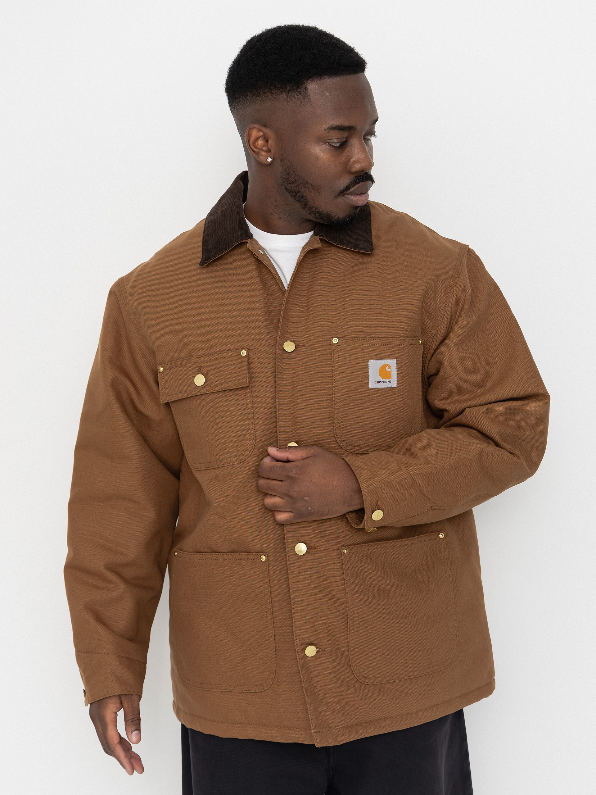 Куртка Carhartt WIP OG Chore Coat (wip h brown/tobacco/rigid)
