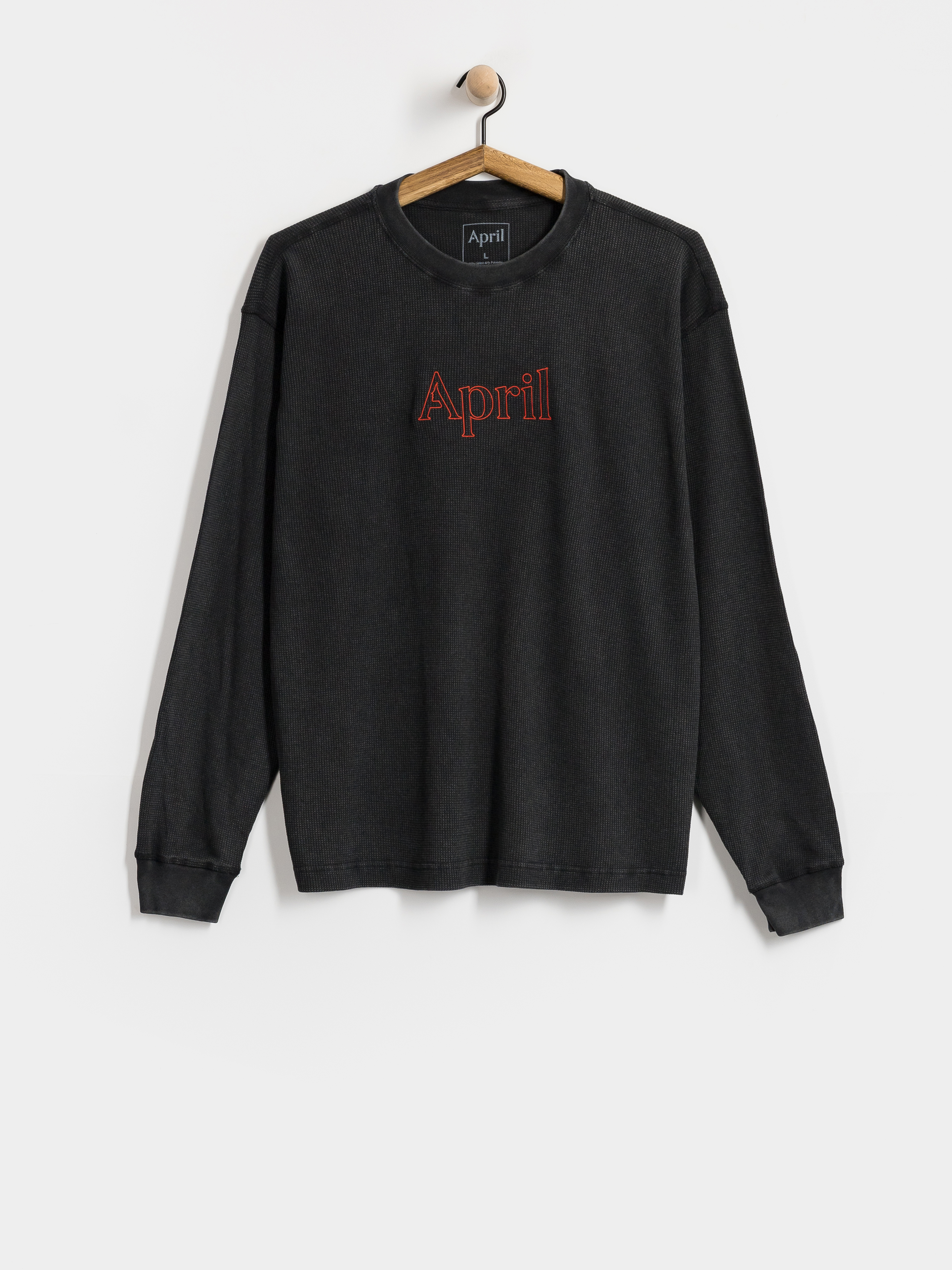 Лонгслів April Skateboards Thermal Embroid
