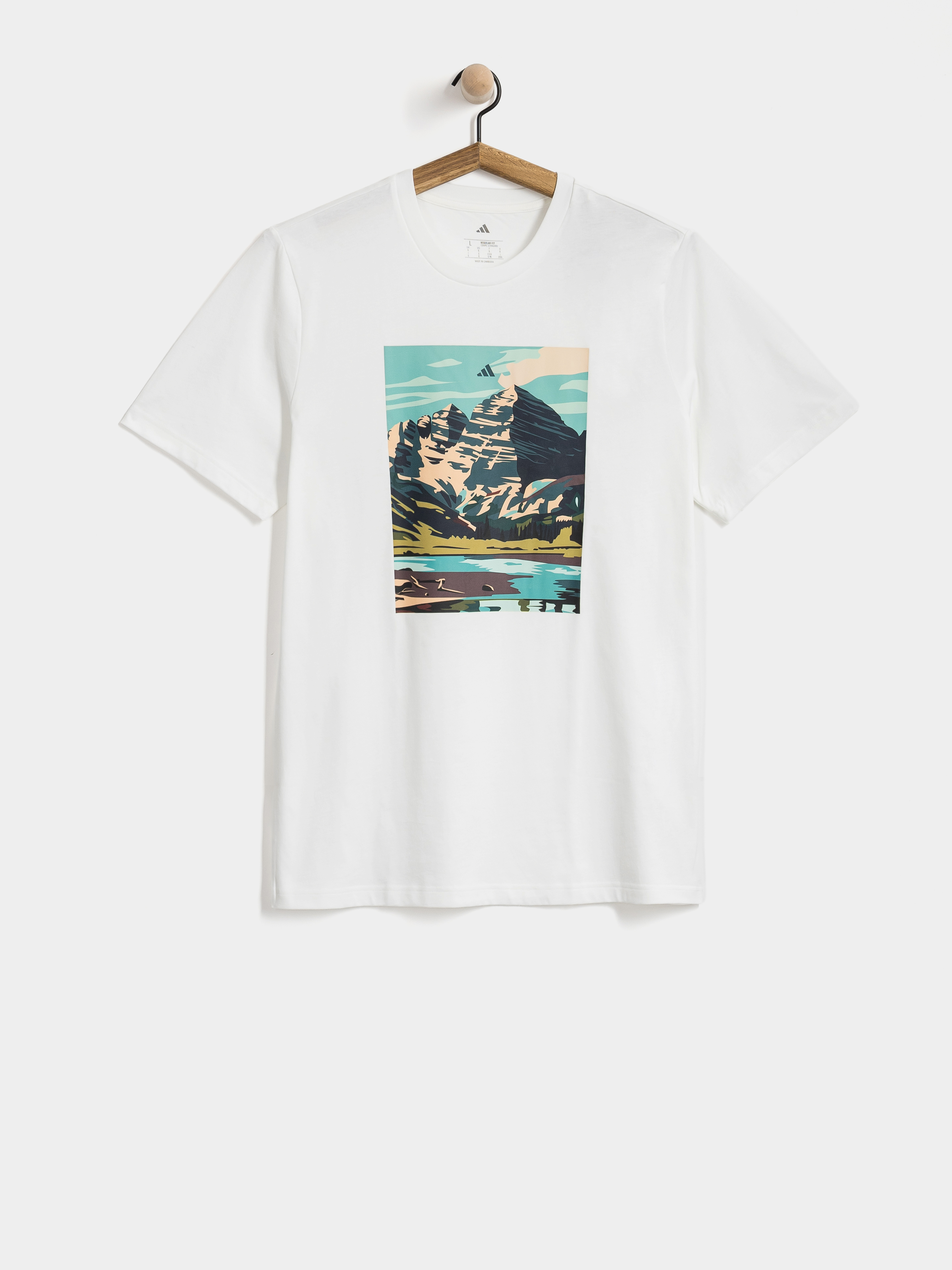 Футболка adidas M Nature G T (white)