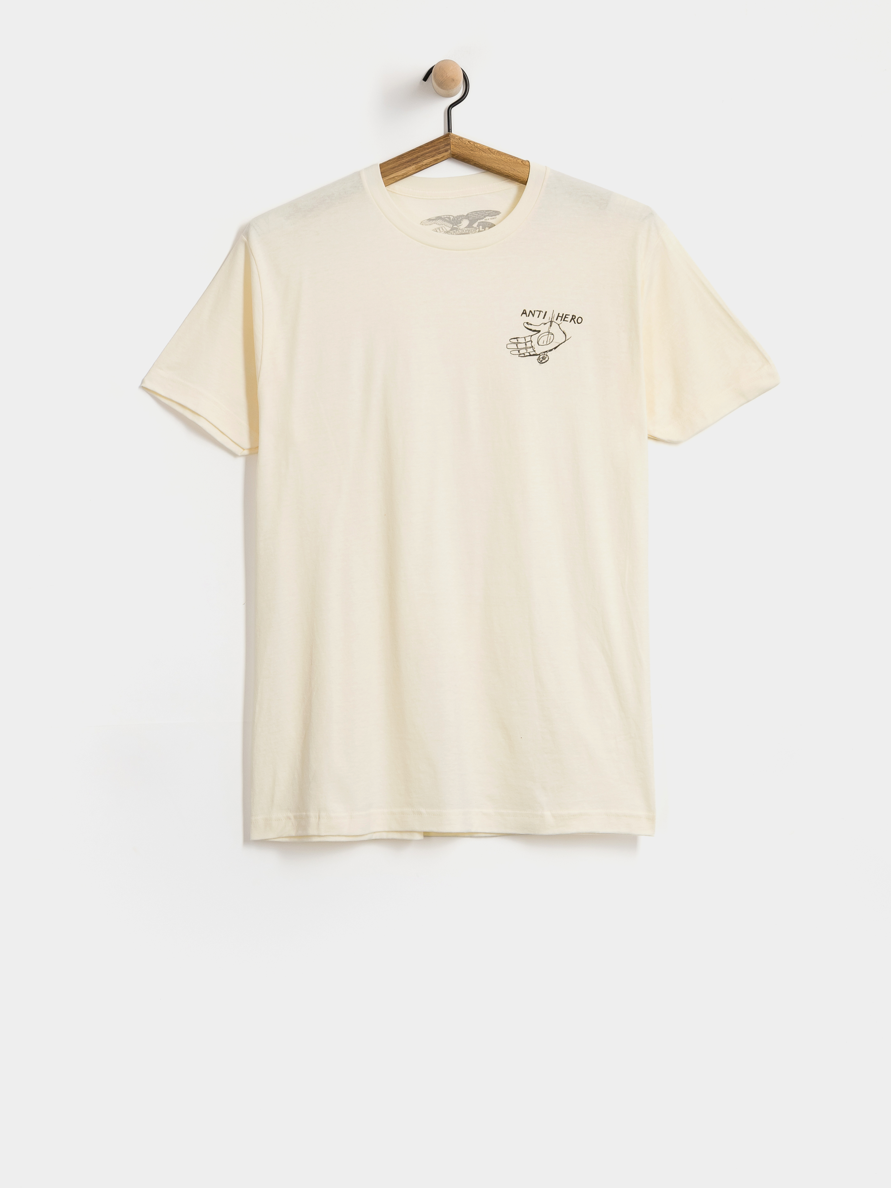 Футболка Antihero Expressions Hand (heather cream)