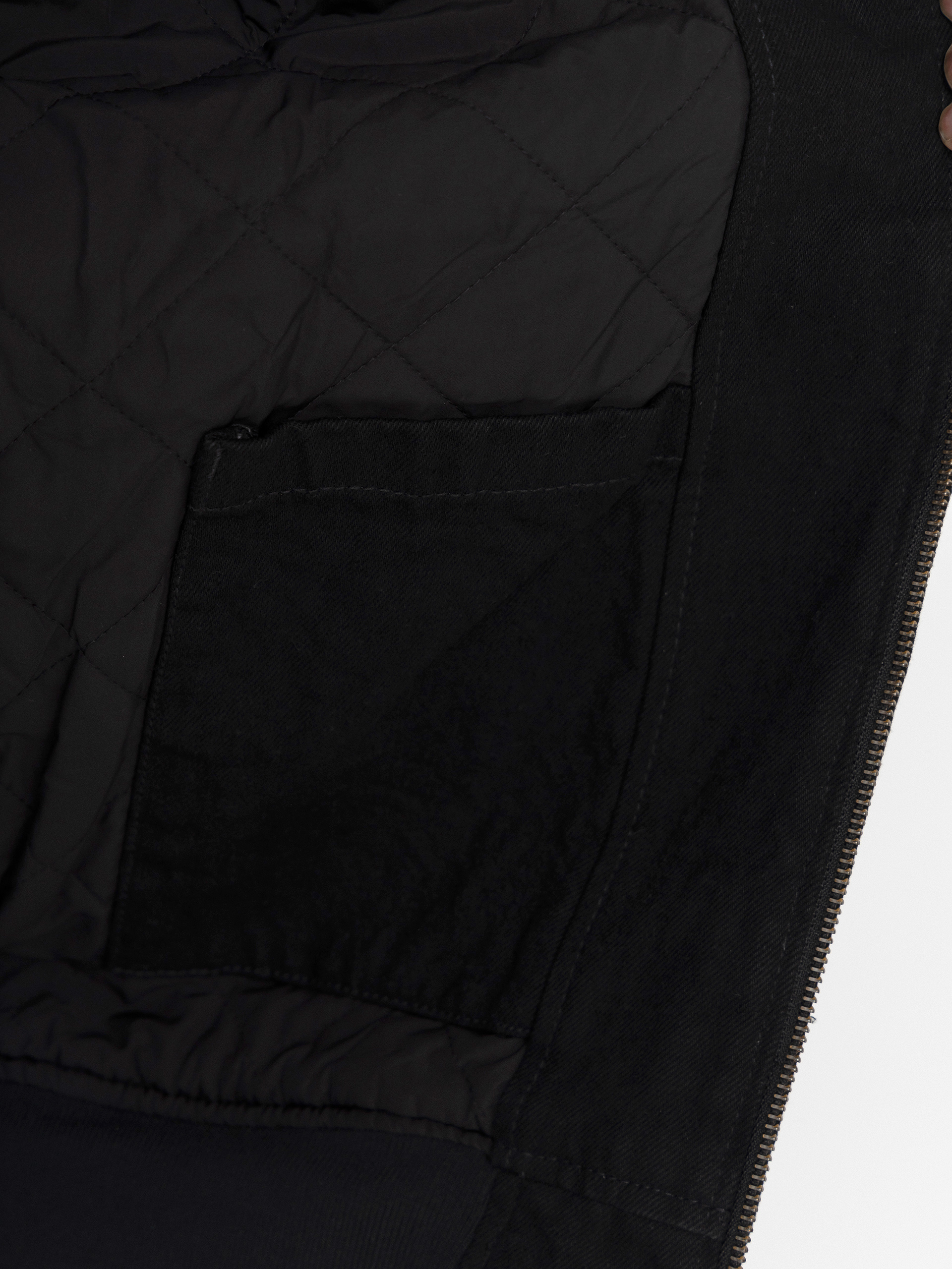 Куртка Dickies Hilham Lined Denim Hooded Bomber (black)