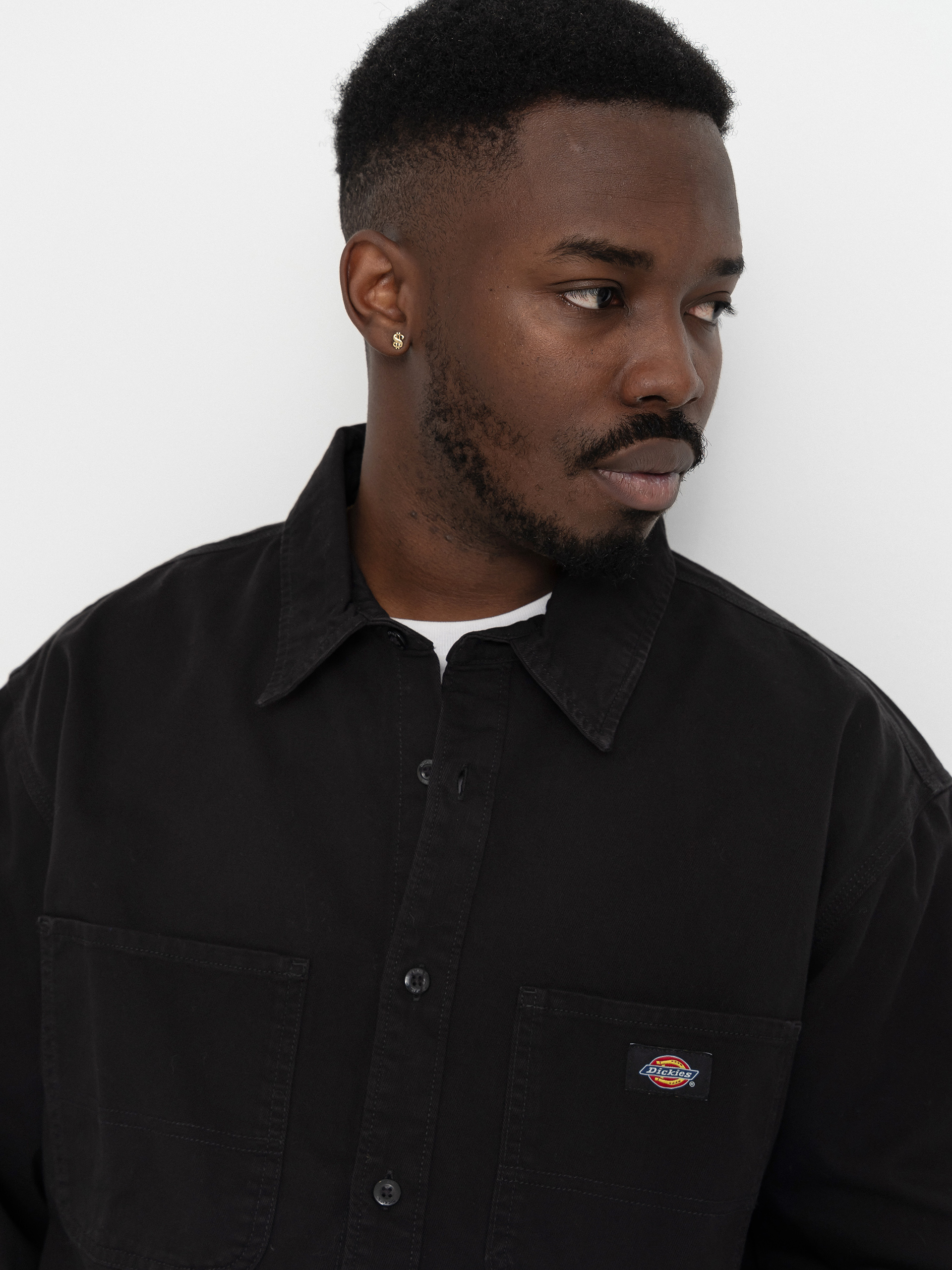 Сорочка Dickies 247 Garment Dyed Work (black)