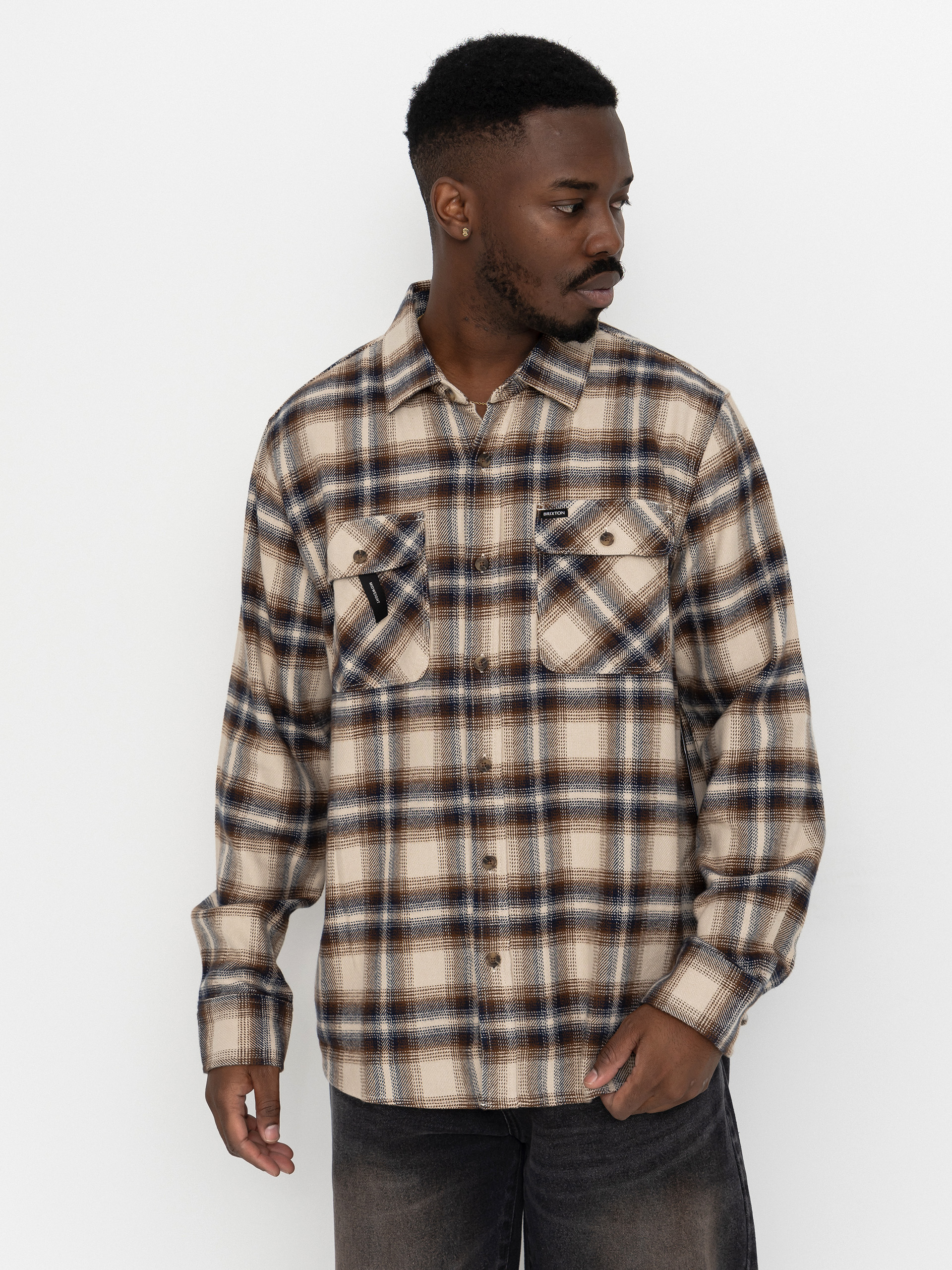 Сорочка Brixton Bowery Flannel Ls