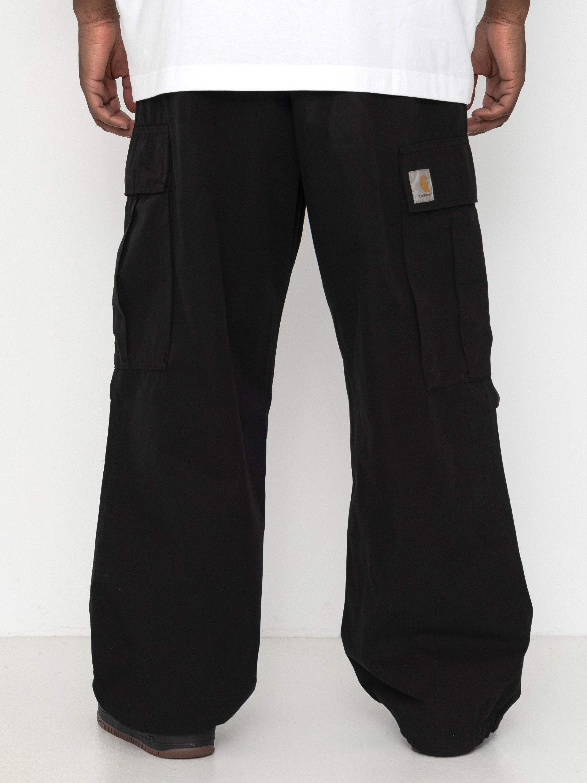 Штани Carhartt WIP Osborn Cargo (black/garment dyed)